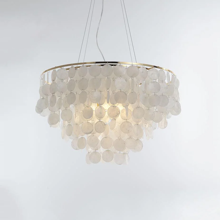 Esileth Postmodern Luxury Shell Wind Chime Chandelier - Image 8