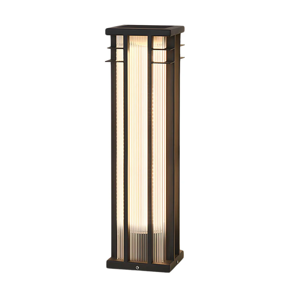 Esmond Unique Modern Steel Outdoor Path Light - Image 7