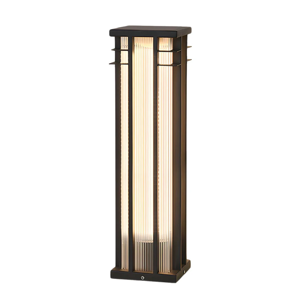 Esmond Unique Modern Steel Outdoor Path Light - Image 8