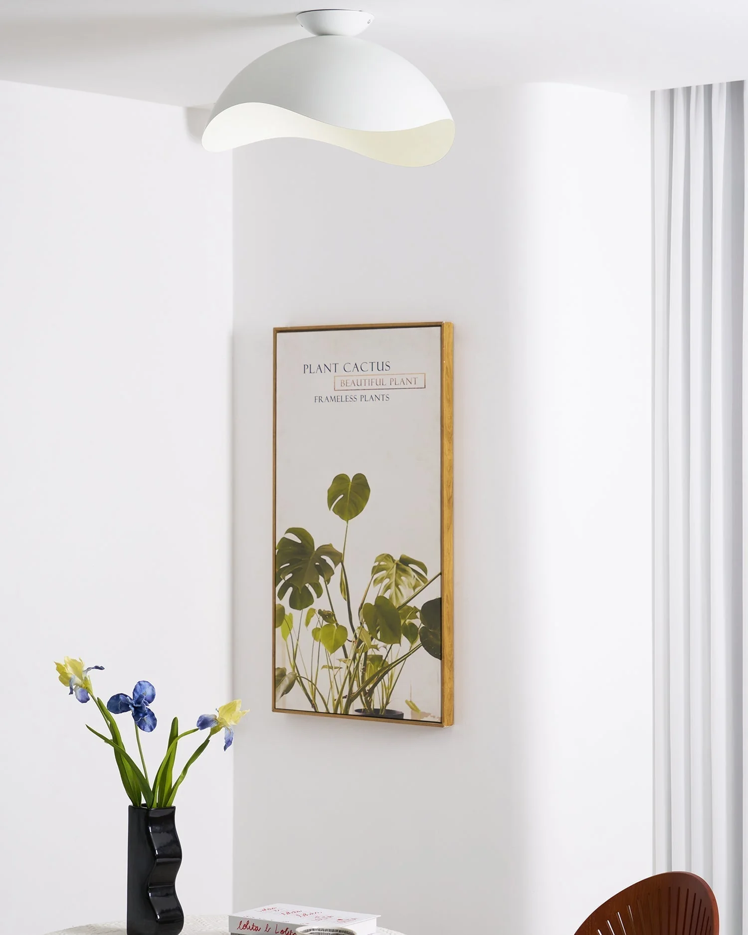 Etalir Nordic Art Wave Ceiling Light - Image 12
