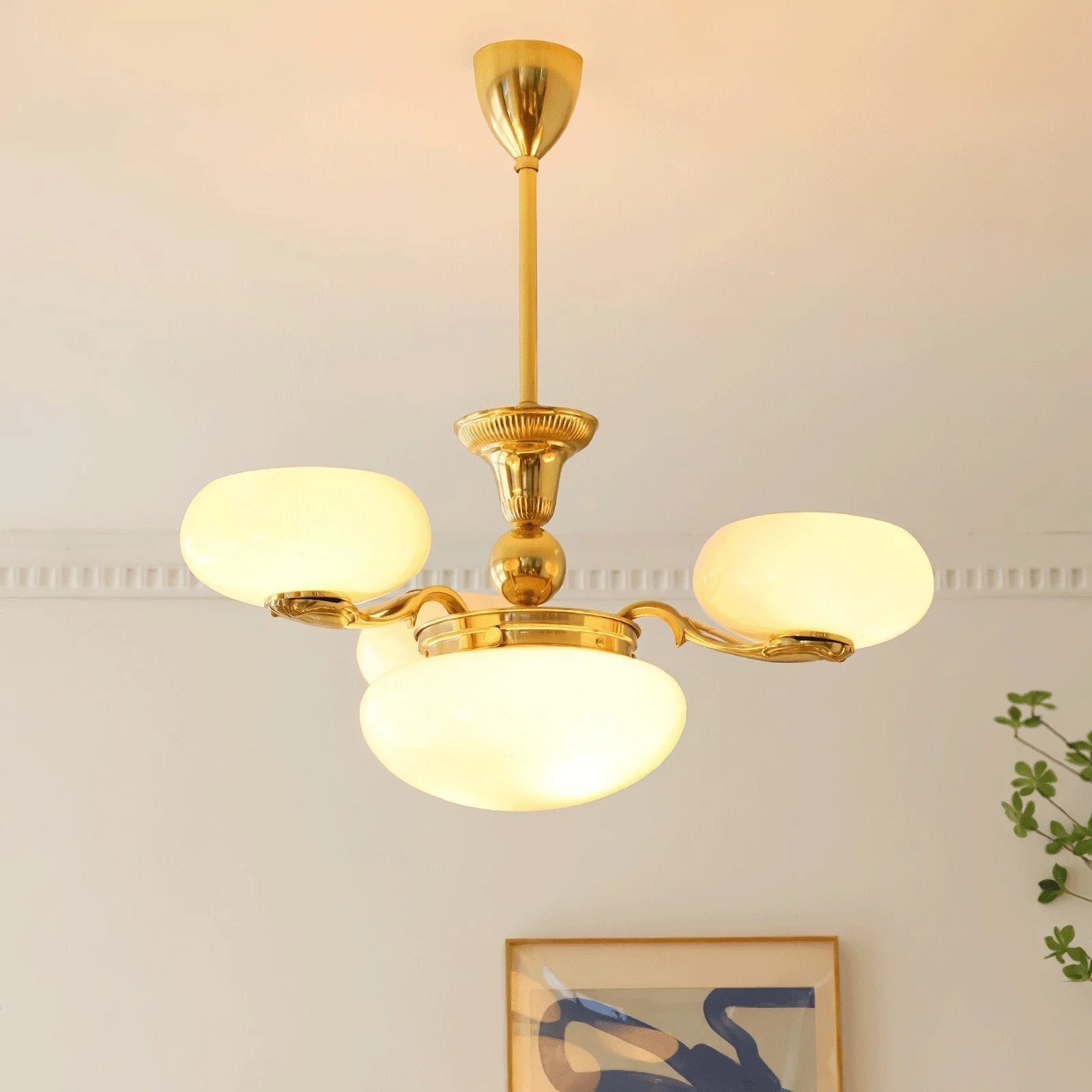 Ethan Luxury Glass Chandelier - Image 14