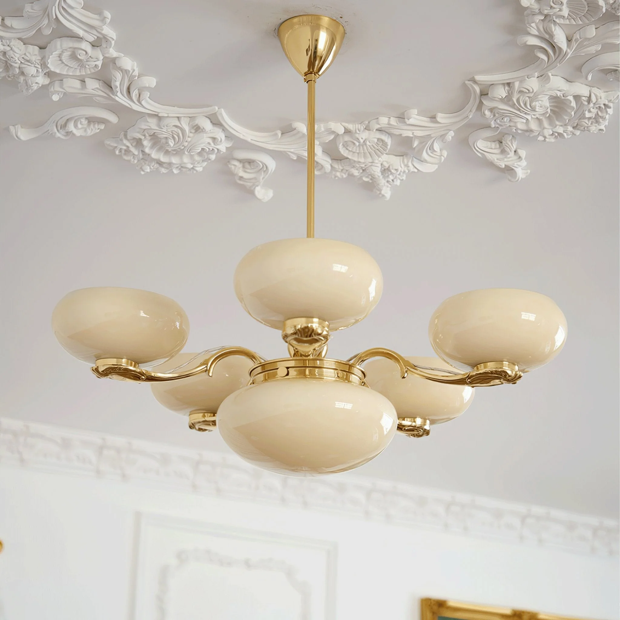 Ethan Luxury Glass Chandelier - Image 2
