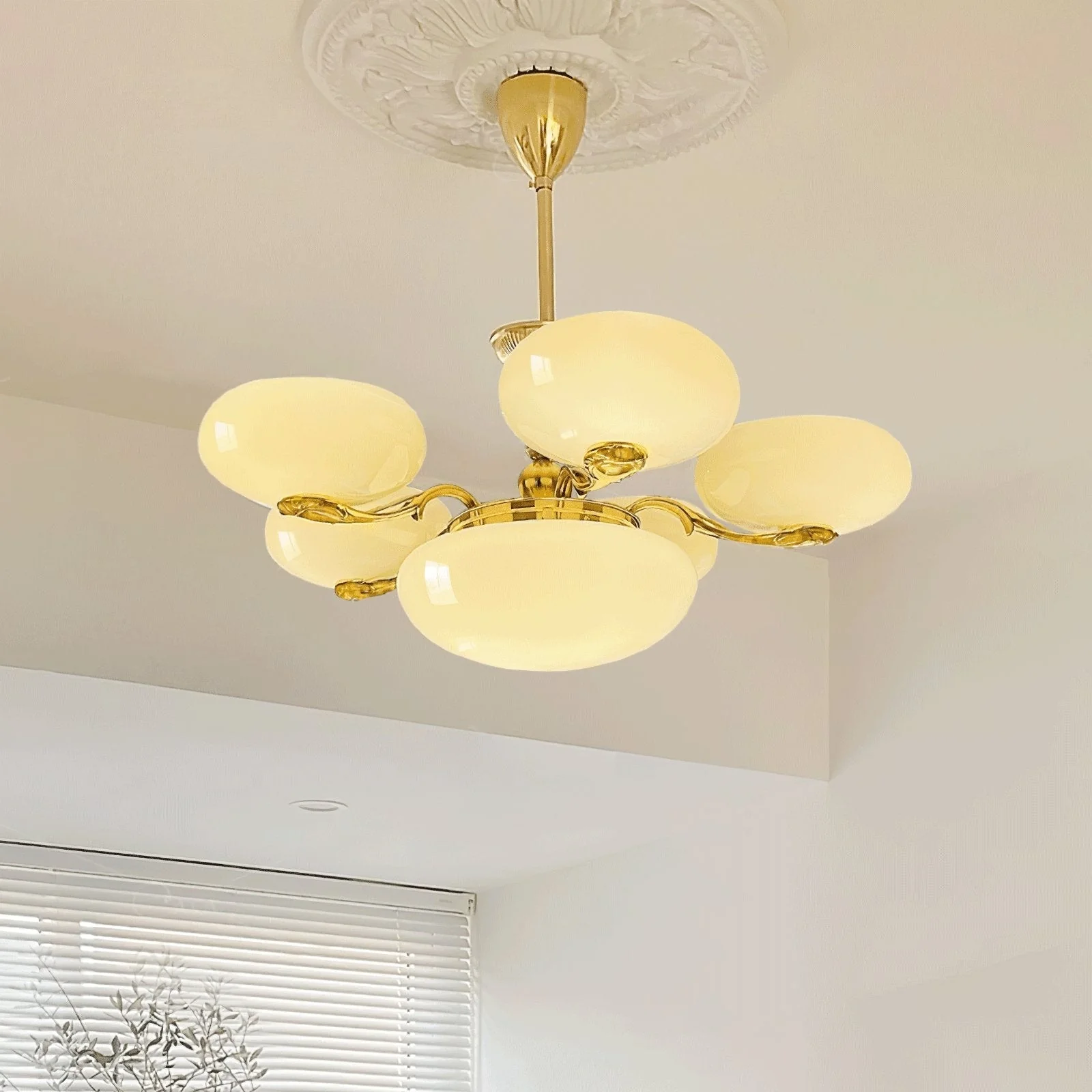 Ethan Luxury Glass Chandelier - Image 4