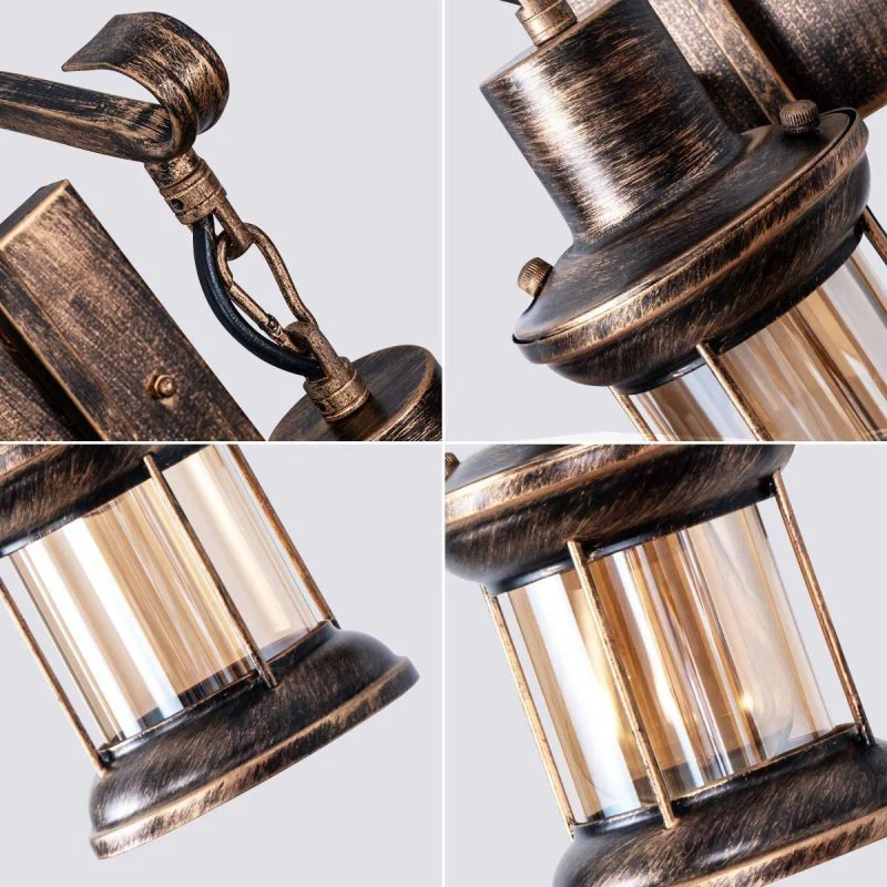 Etra Industrial Style Indoor Retro Wall Lamp - Image 6