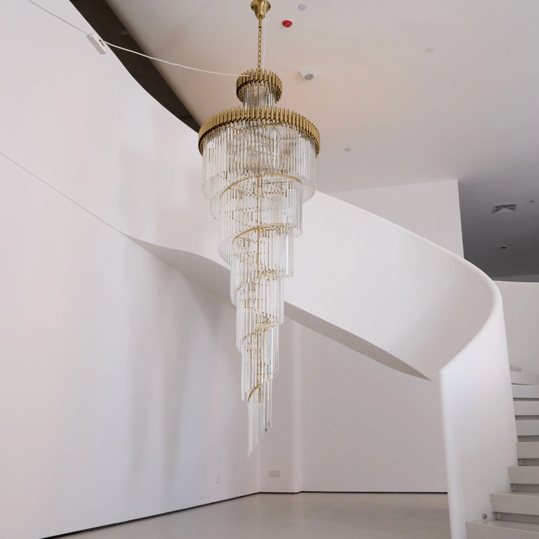 Eurmirila Crystal Spiral Chandelier - Image 10