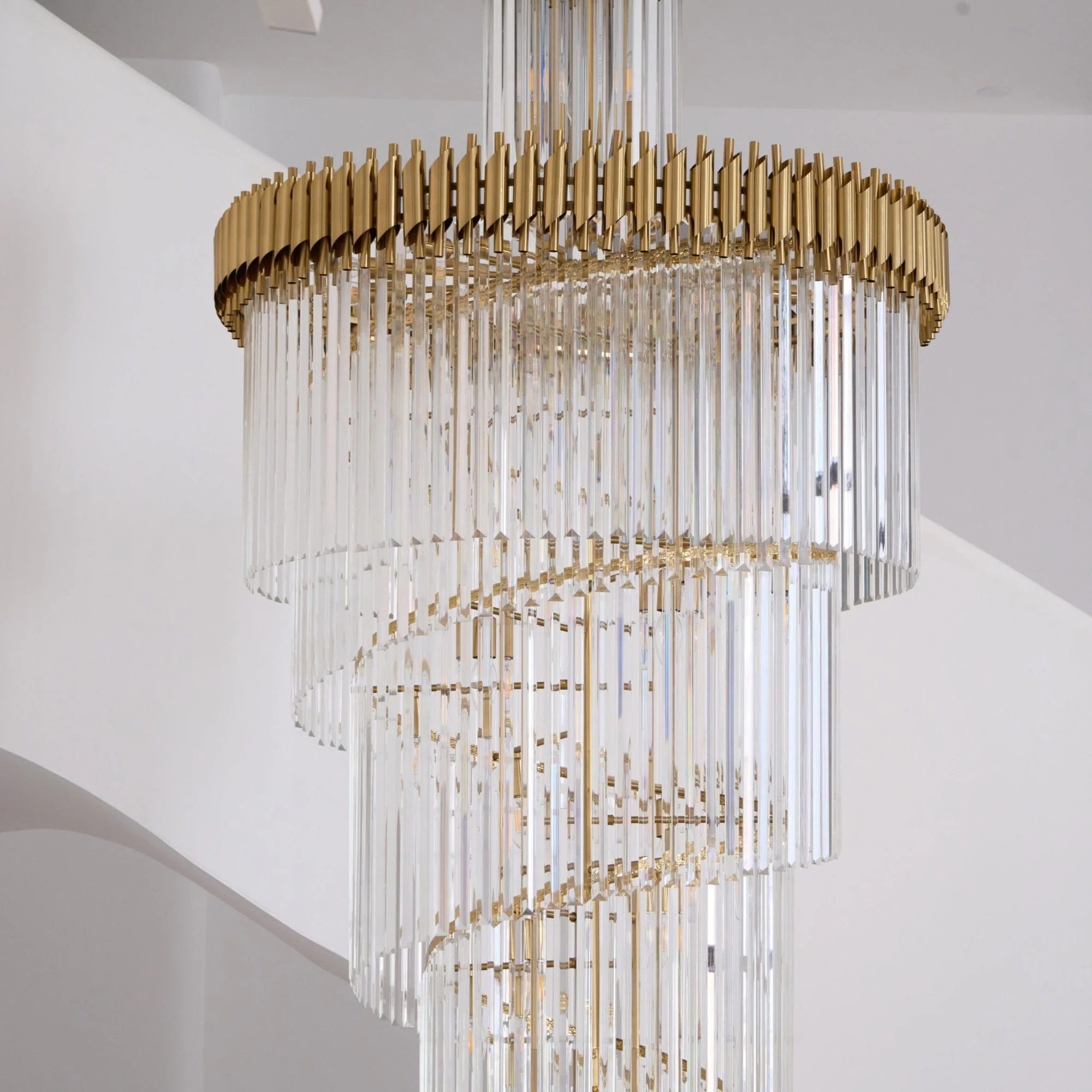Eurmirila Crystal Spiral Chandelier - Image 11