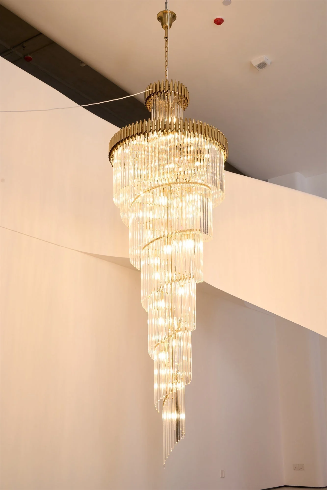 Eurmirila Crystal Spiral Chandelier - Image 13
