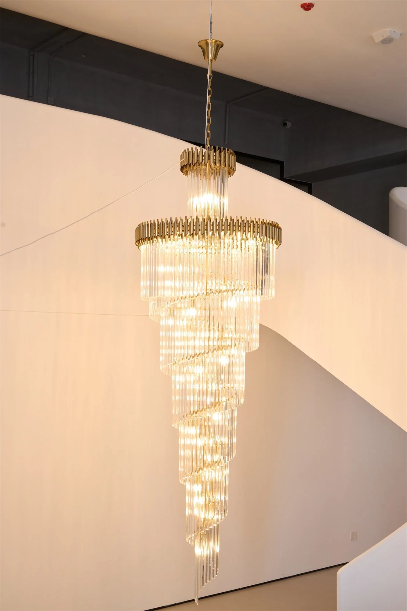 Eurmirila Crystal Spiral Chandelier - Image 15