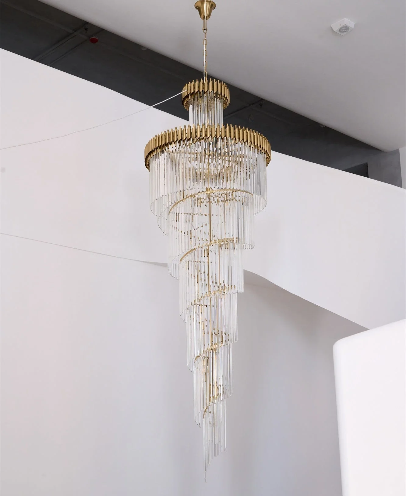 Eurmirila Crystal Spiral Chandelier - Image 2