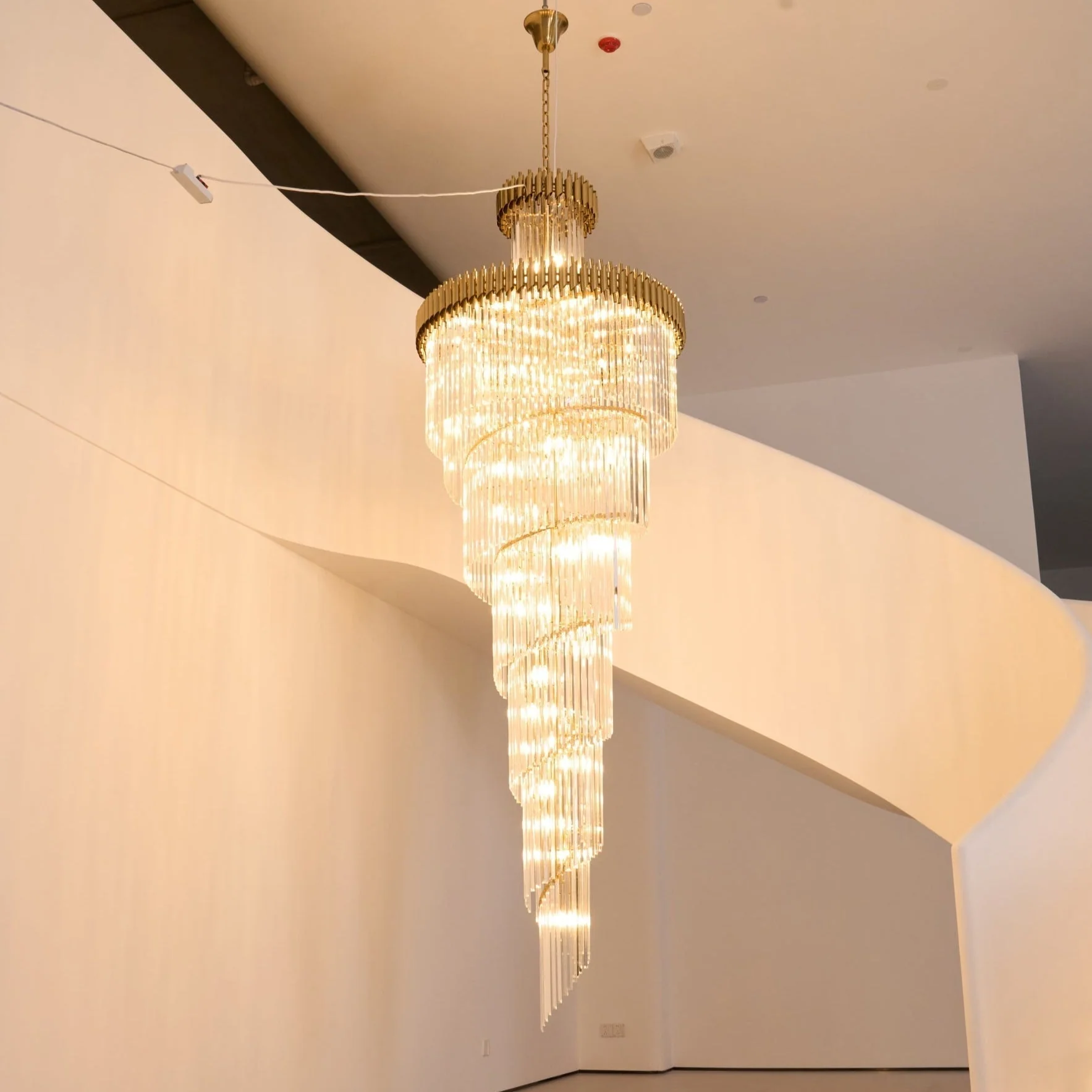 Eurmirila Crystal Spiral Chandelier - Image 5