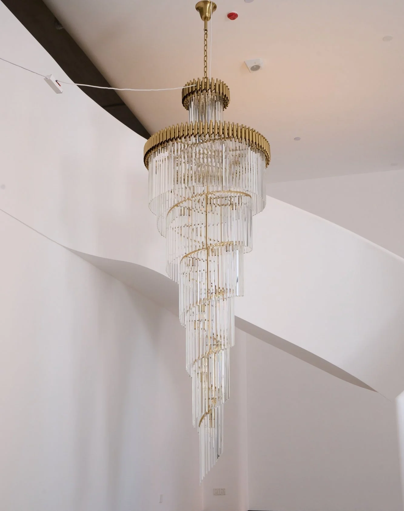 Eurmirila Crystal Spiral Chandelier - Image 6