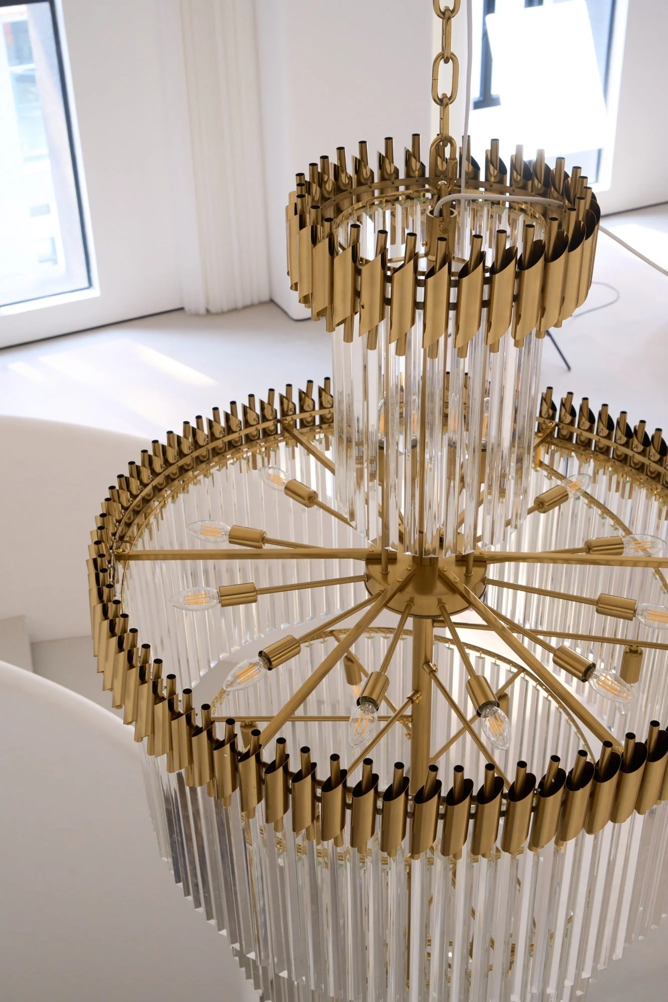 Eurmirila Crystal Spiral Chandelier - Image 8