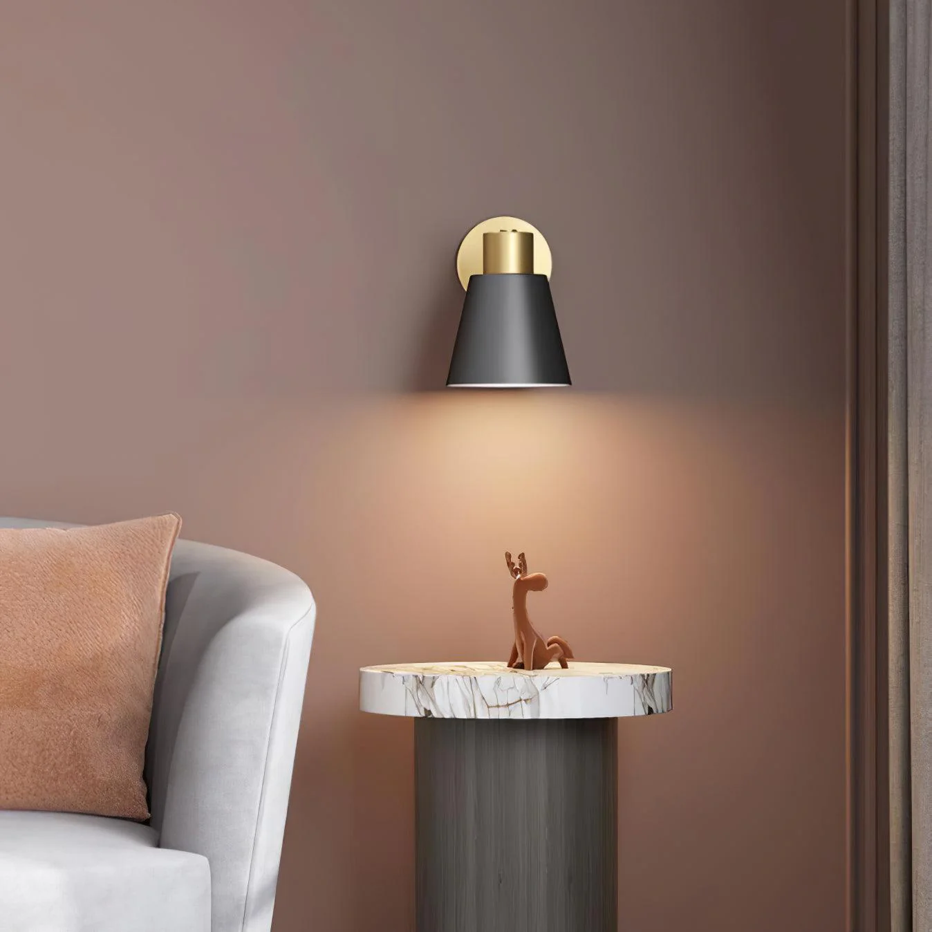 Eurmiros Modern Minimalist Adjustable Armed Wall Lamp - Image 12