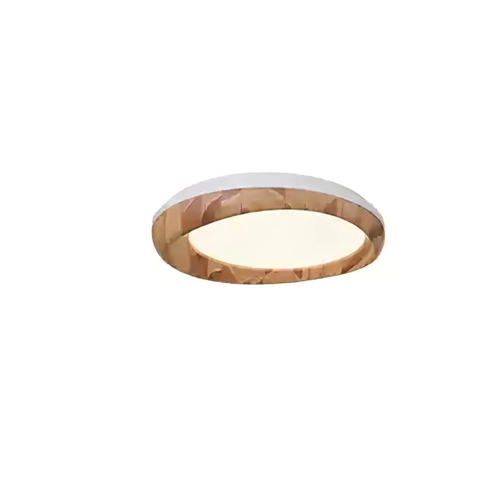Eurtheara Organic Wood Glass Ceiling Light - Image 13