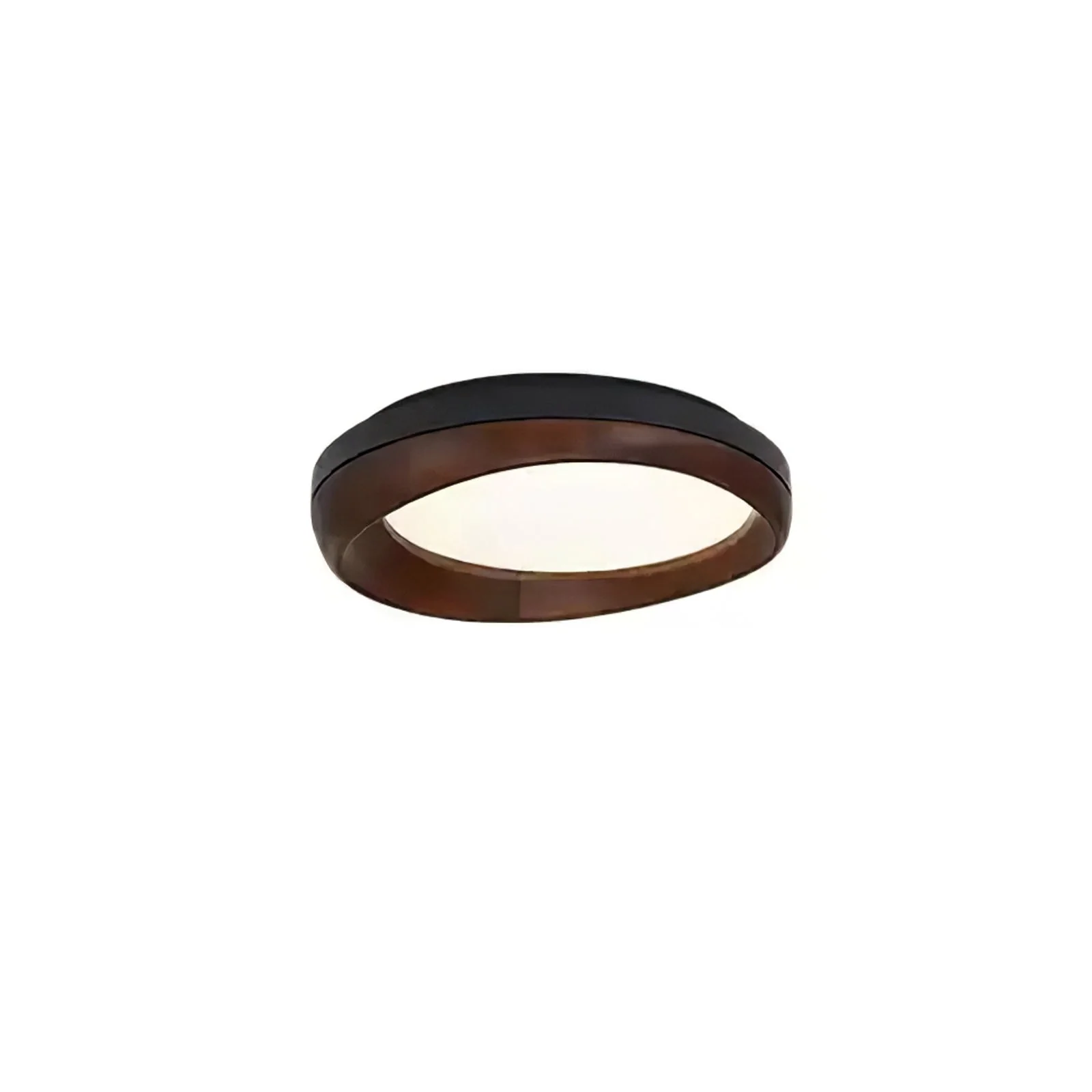 Eurtheara Organic Wood Glass Ceiling Light - Image 22