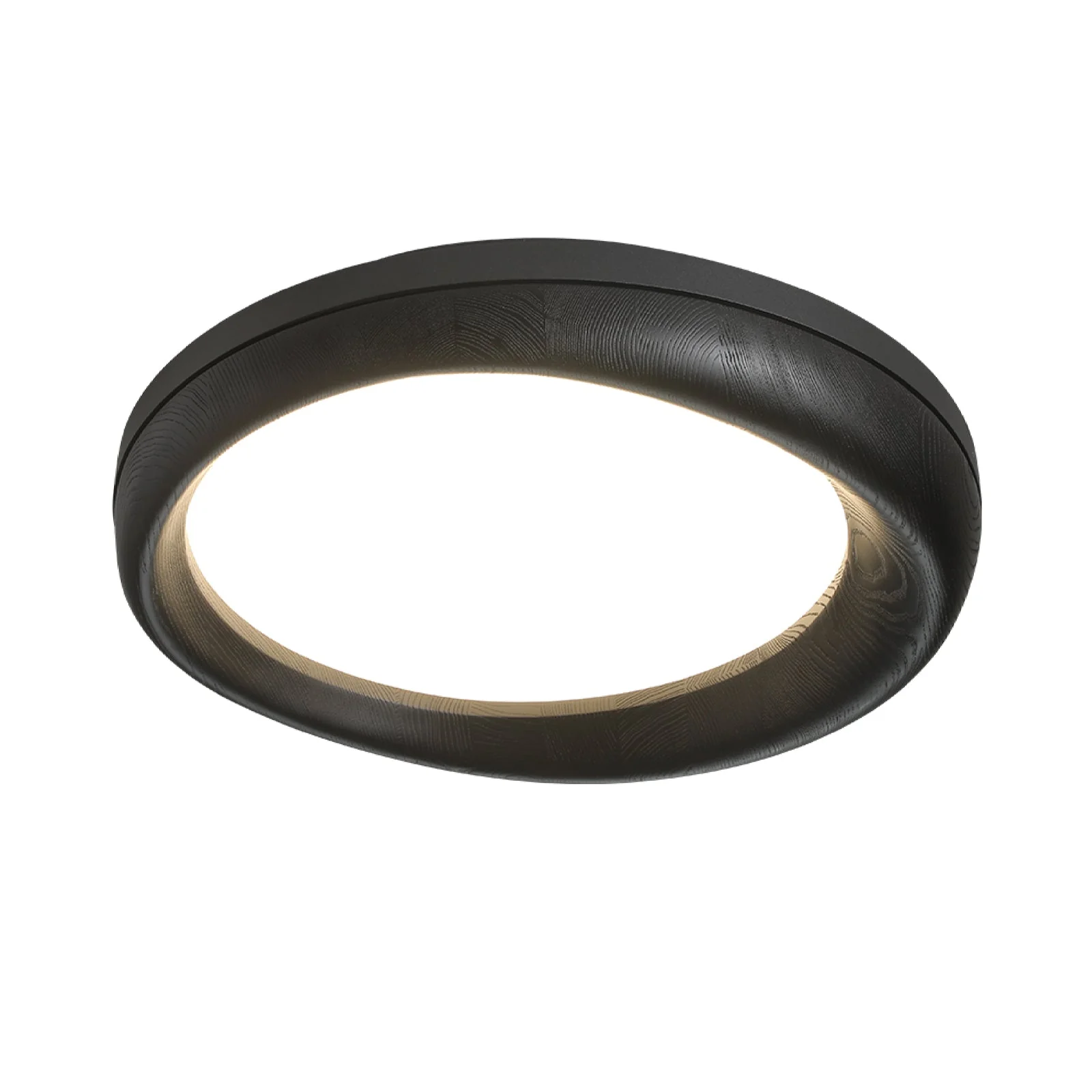Eurtheara Organic Wood Glass Ceiling Light - Image 25