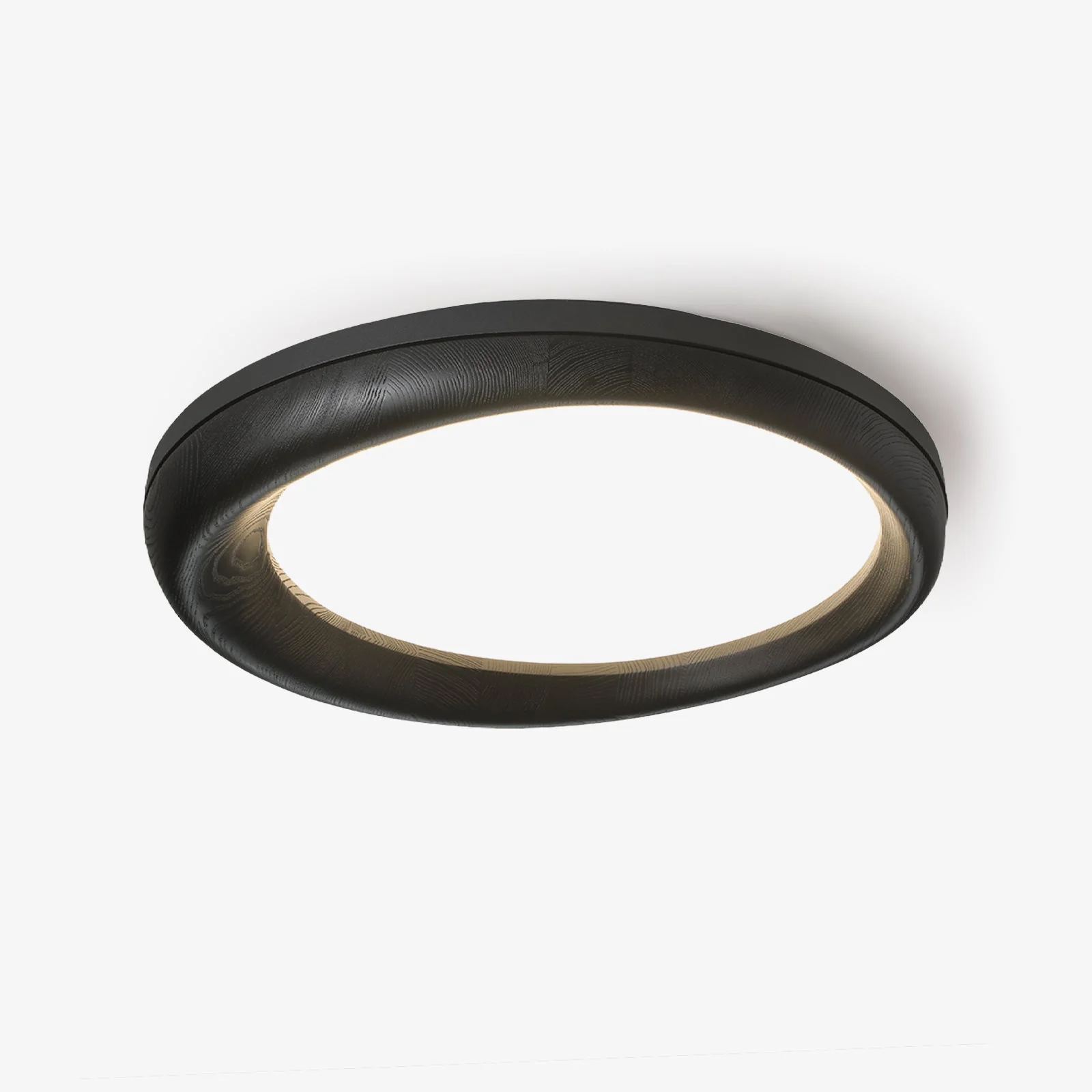 Eurtheara Organic Wood Glass Ceiling Light - Image 30