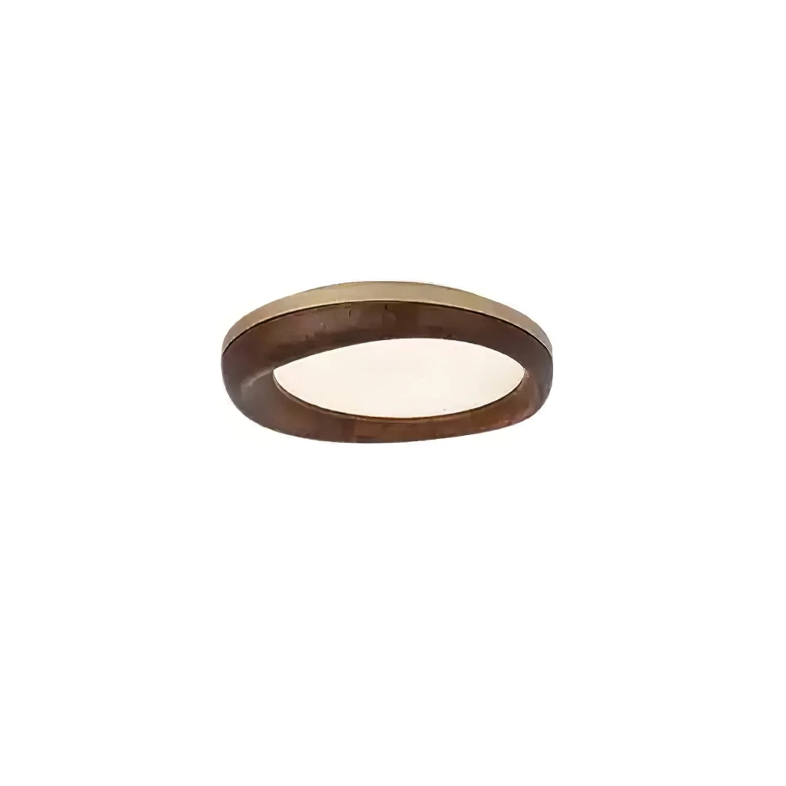 Eurtheara Organic Wood Glass Ceiling Light - Image 33