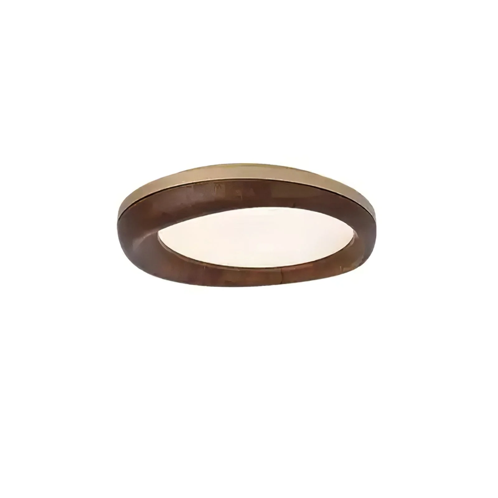 Eurtheara Organic Wood Glass Ceiling Light - Image 46