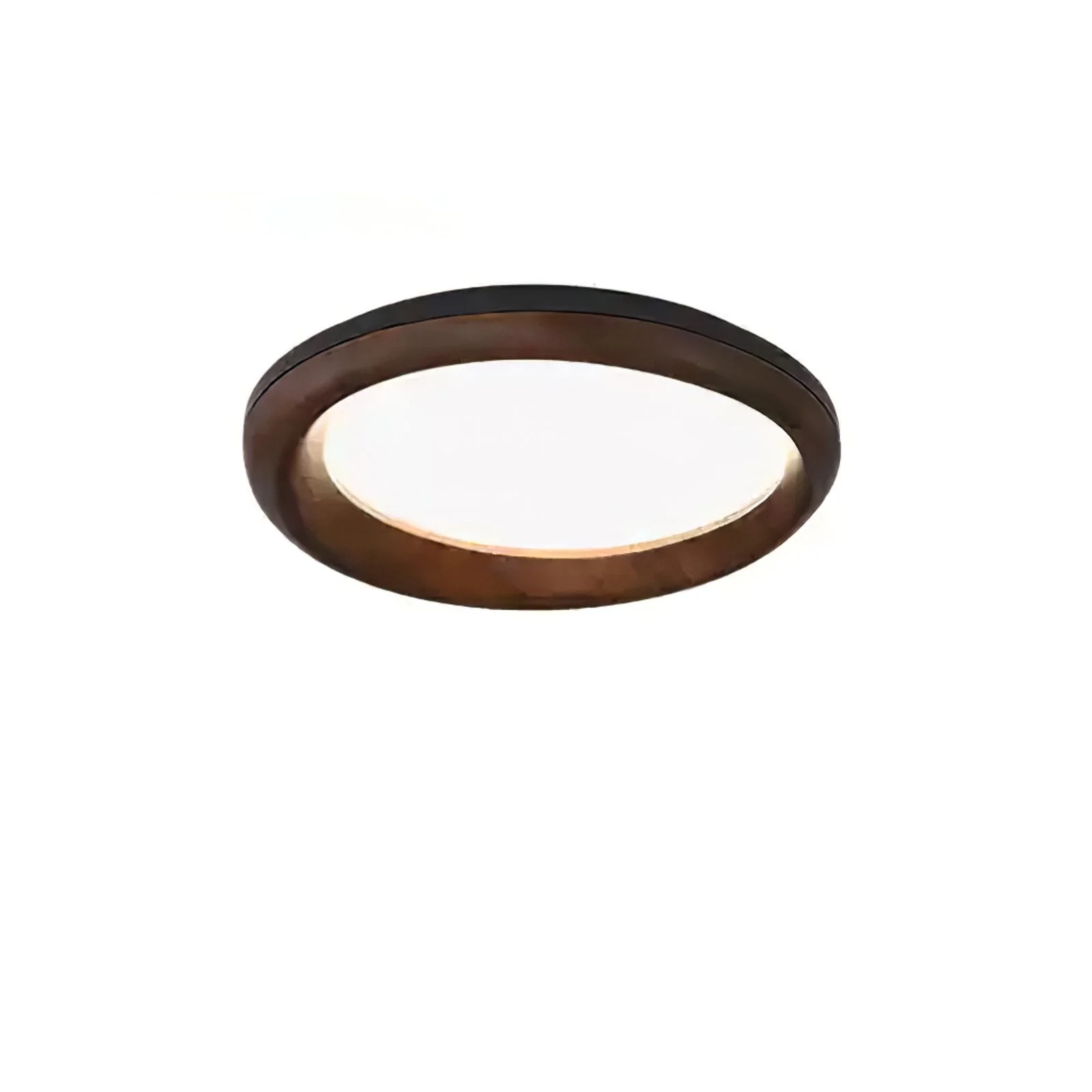 Eurtheara Organic Wood Glass Ceiling Light - Image 47