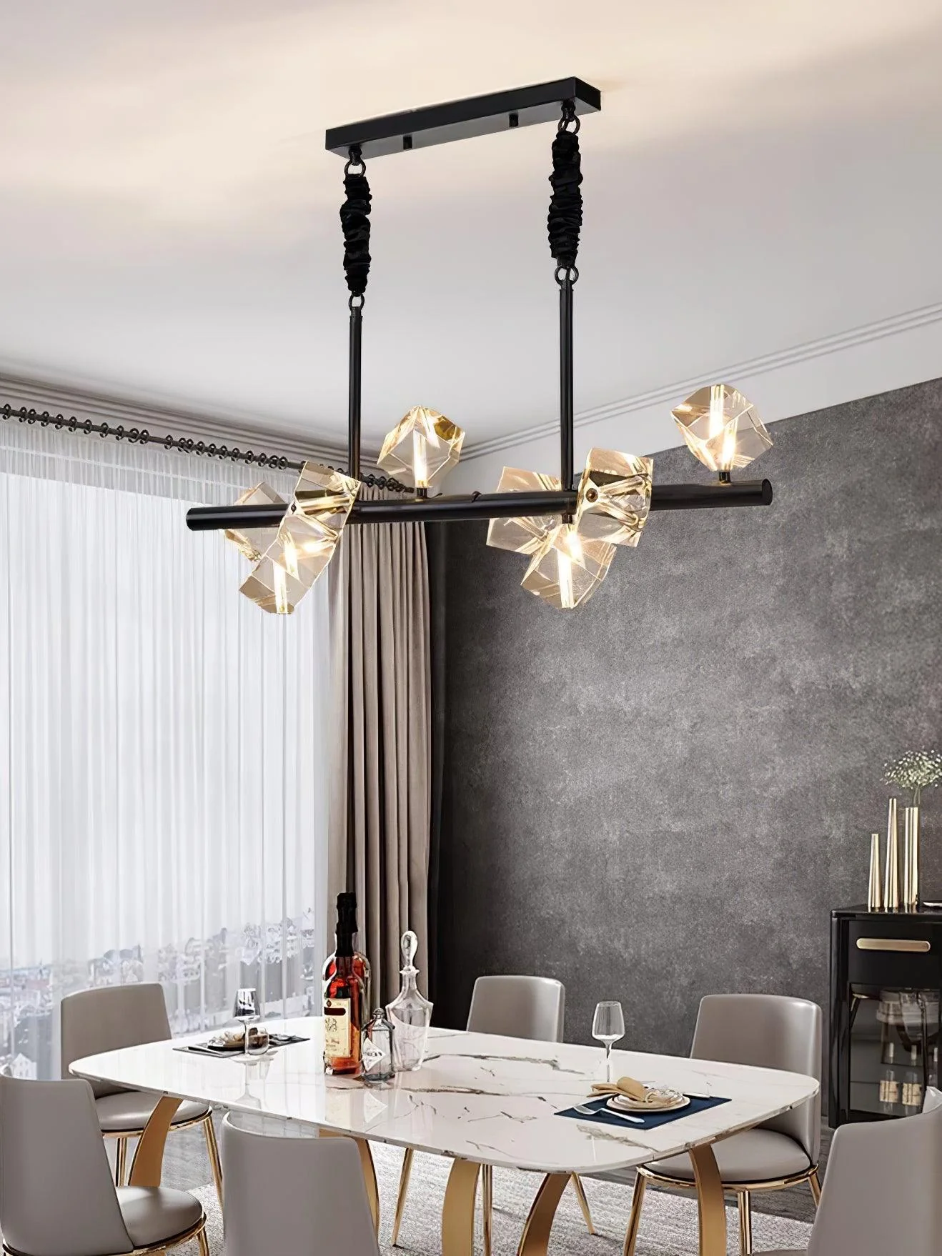 Eurthiel Luxe Crystal Pendant Light - Image 21