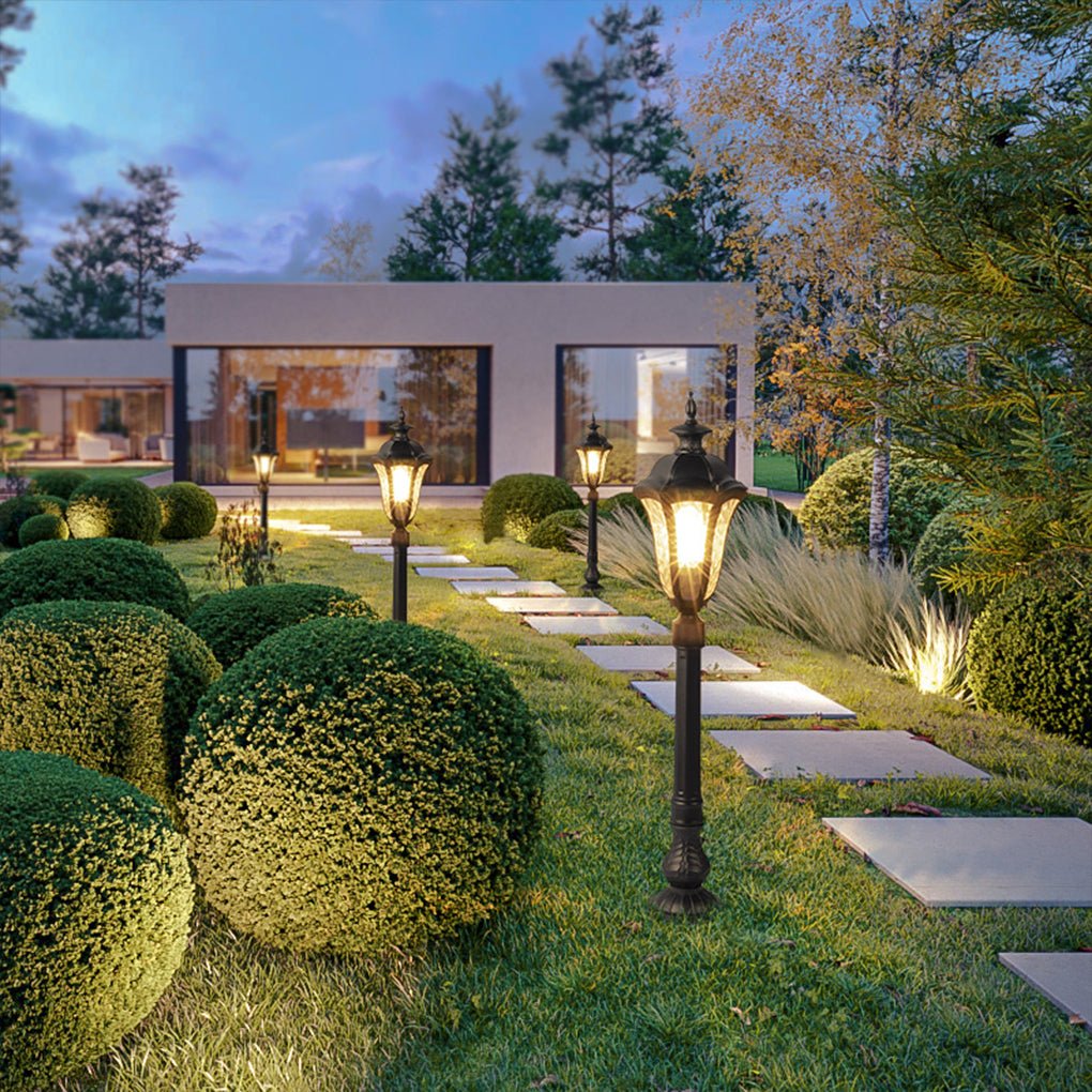 Evae Retro-Inspired Traditional Outdoor Post Lamp
