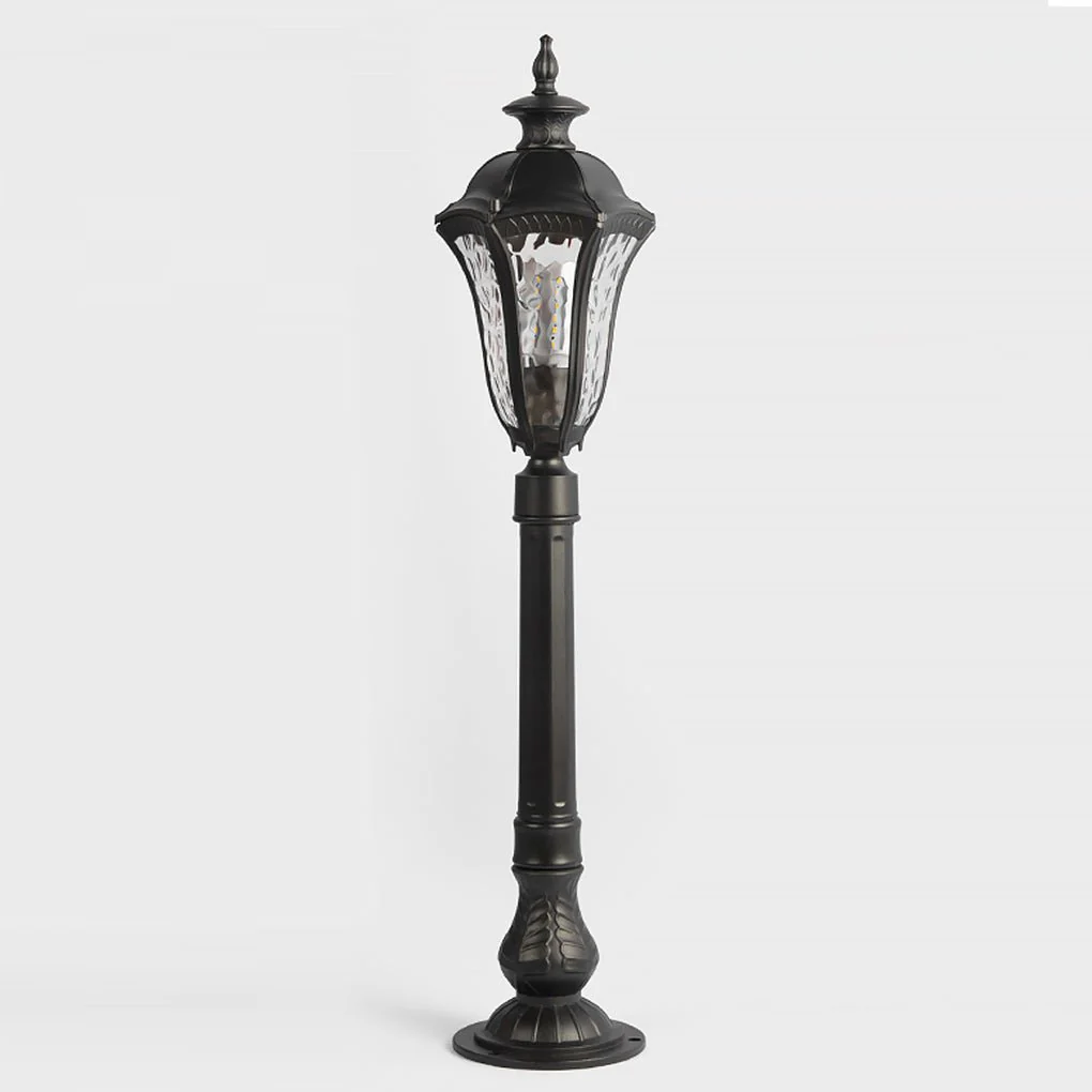 Evae Retro-Inspired Traditional Outdoor Post Lamp - Image 11
