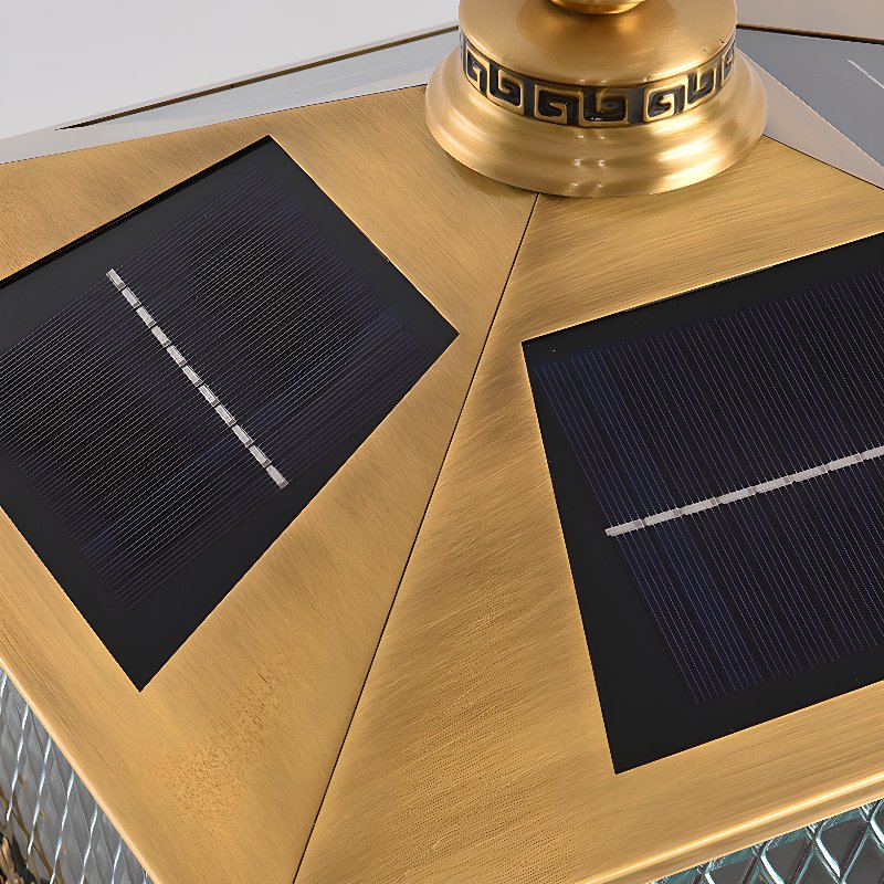 Evelor Classic Diamond Solar Post Outdoor Light - Image 24
