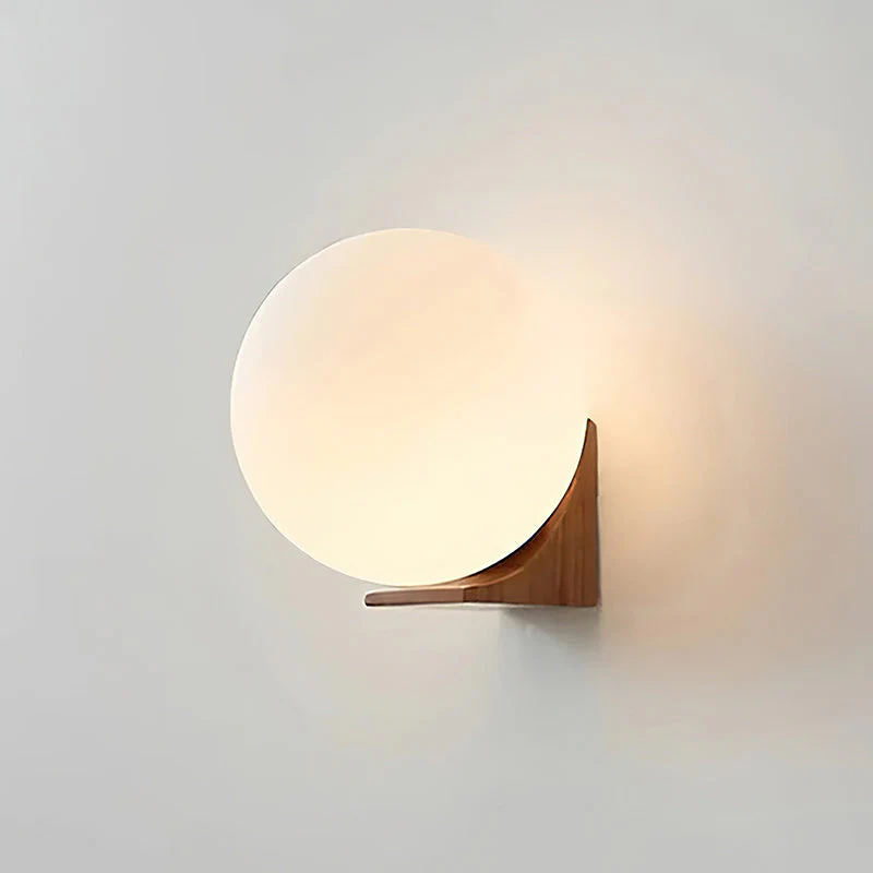 Evelyn Minimalist Glass Wall Lamp - Image 12