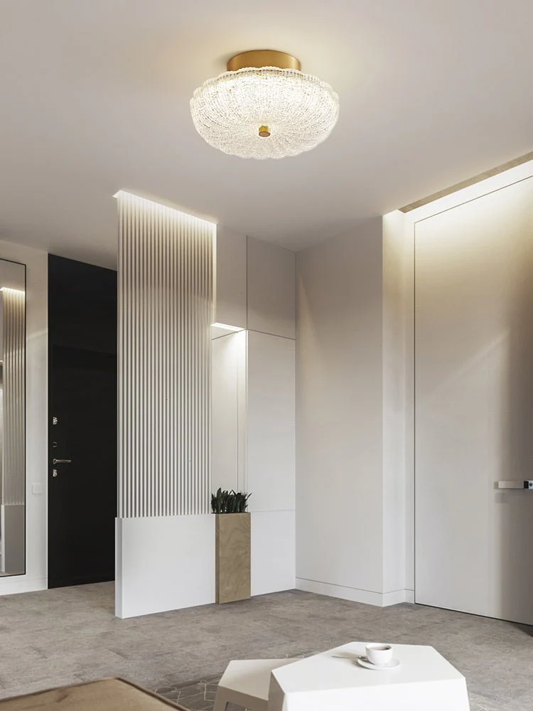 Evraeel Modern Minimalist Starlit Glass Ceiling Light - Image 3