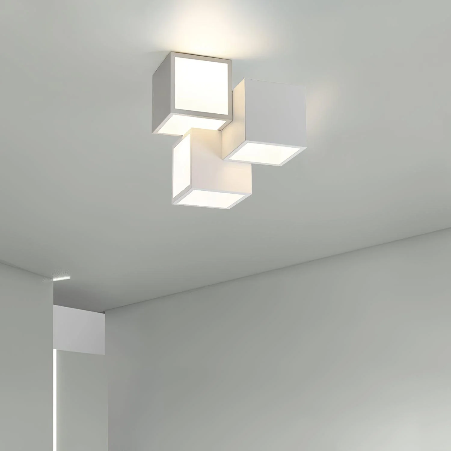 Evsilarae Modern Minimalist Geometric Ceiling Lamp - Image 10
