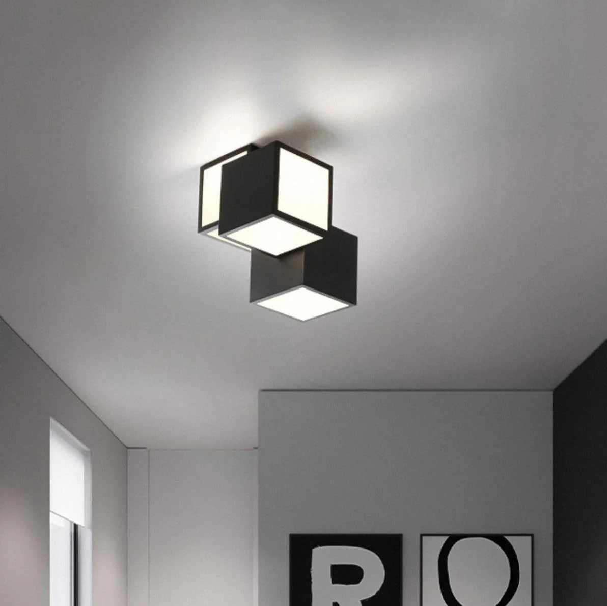 Evsilarae Modern Minimalist Geometric Ceiling Lamp - Image 20