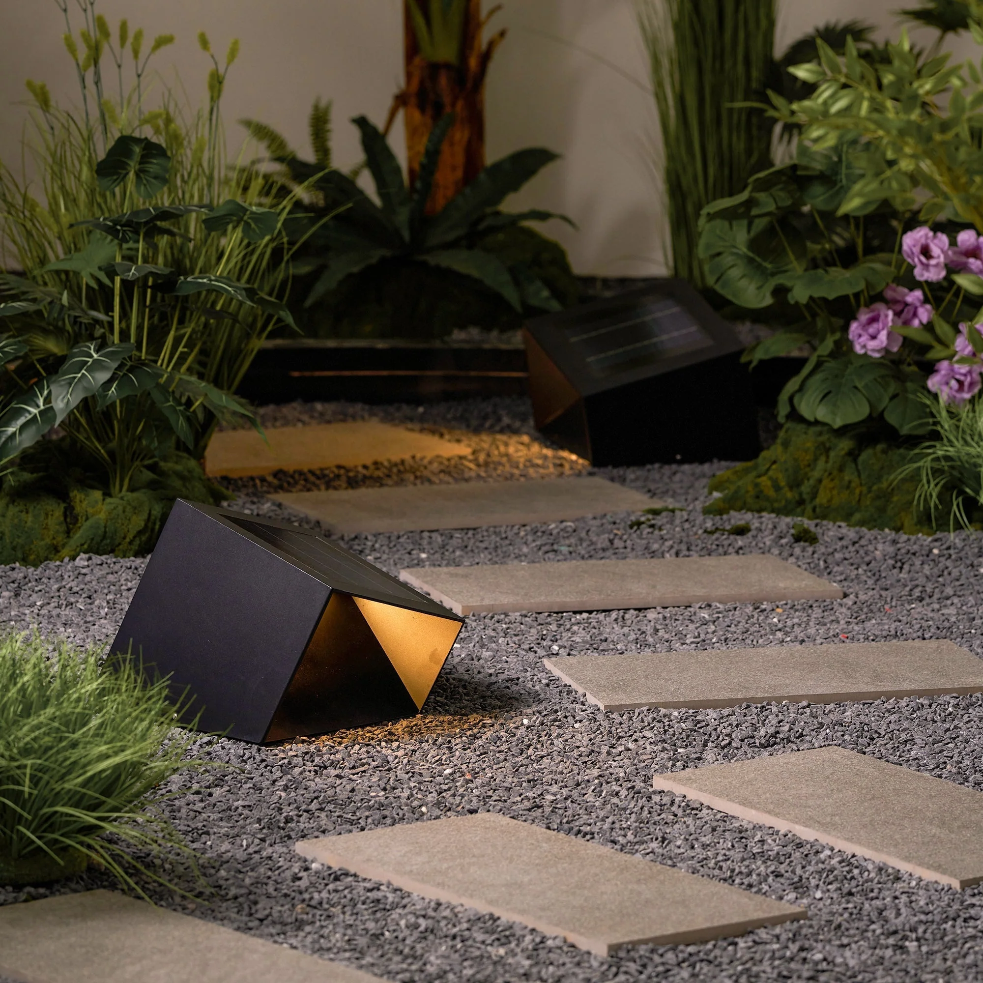 Evsore Unique Cube Garden Solar Outdoor Light - Image 29