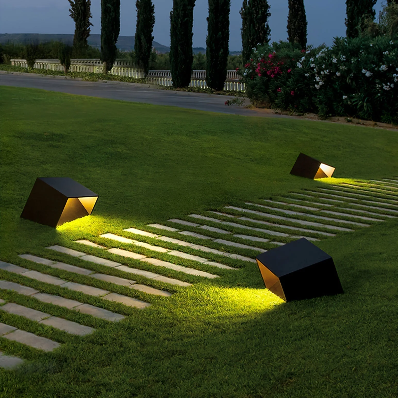 Evsore Unique Cube Garden Solar Outdoor Light - Image 55