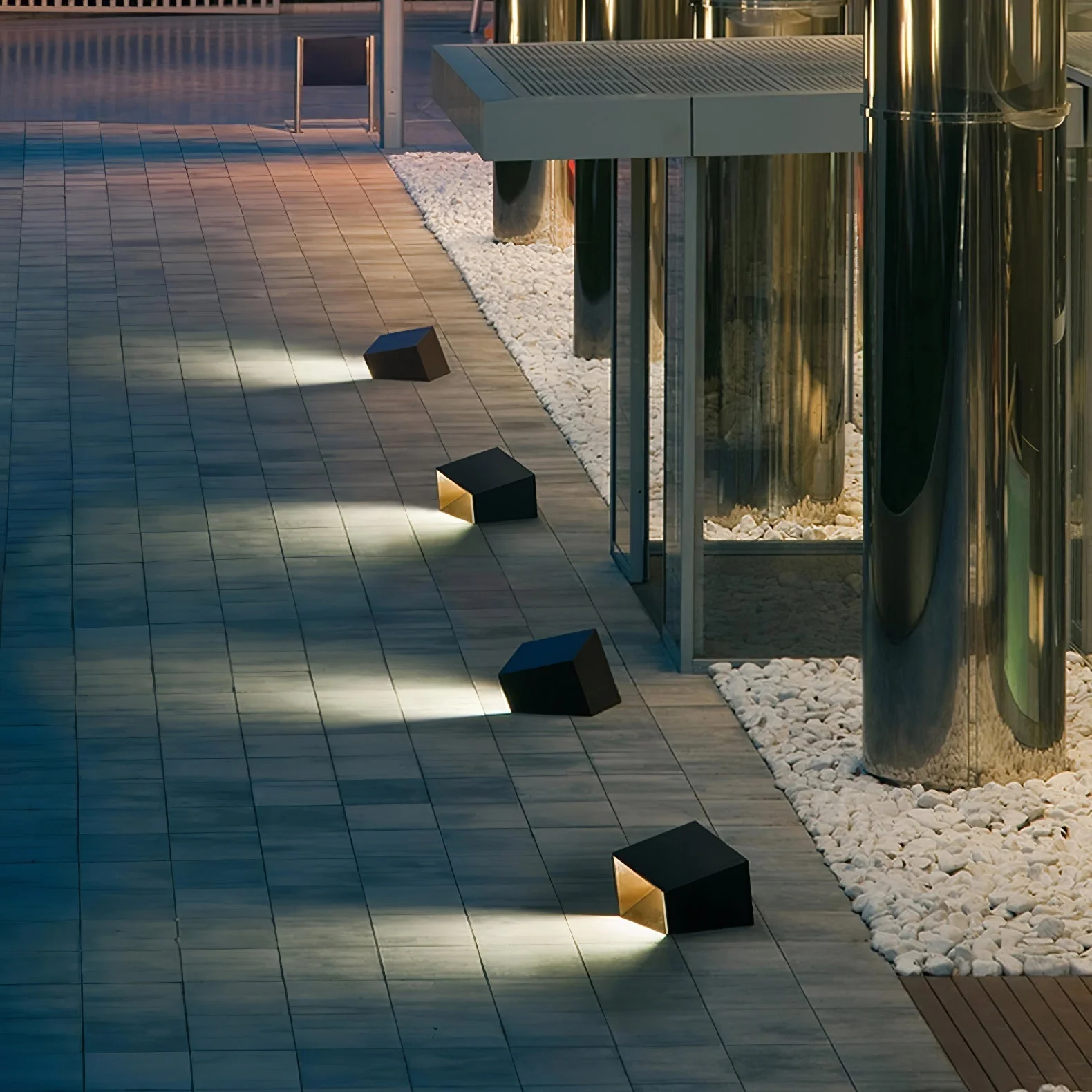 Evsore Unique Cube Garden Solar Outdoor Light - Image 60