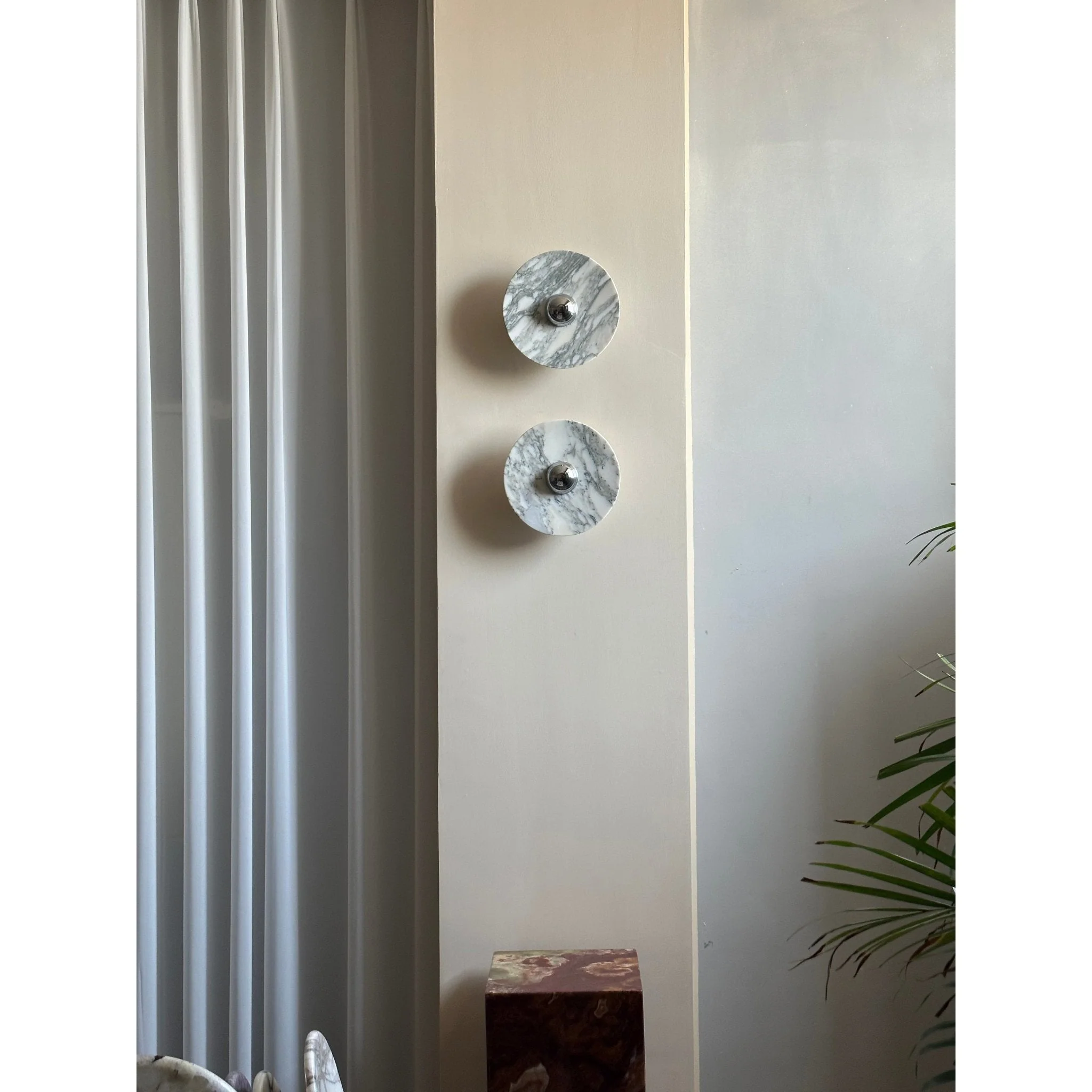 Evthaia Modern Minimalist Marble Wall Lamp - Image 34