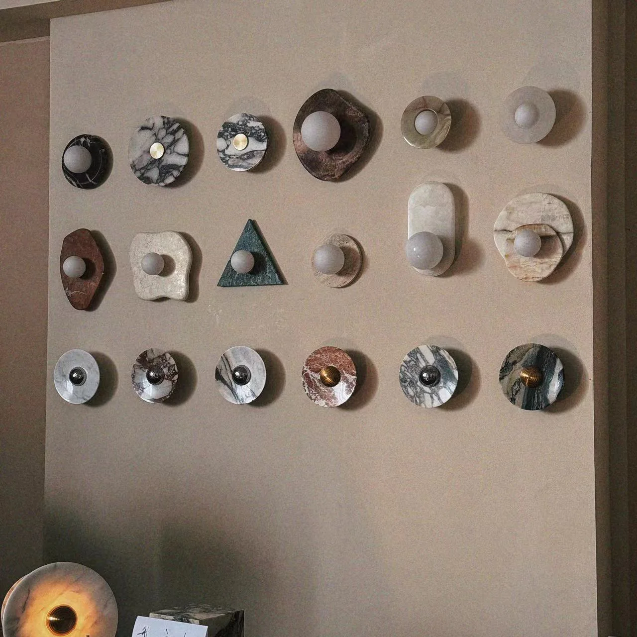 Evthaia Modern Minimalist Marble Wall Lamp - Image 35