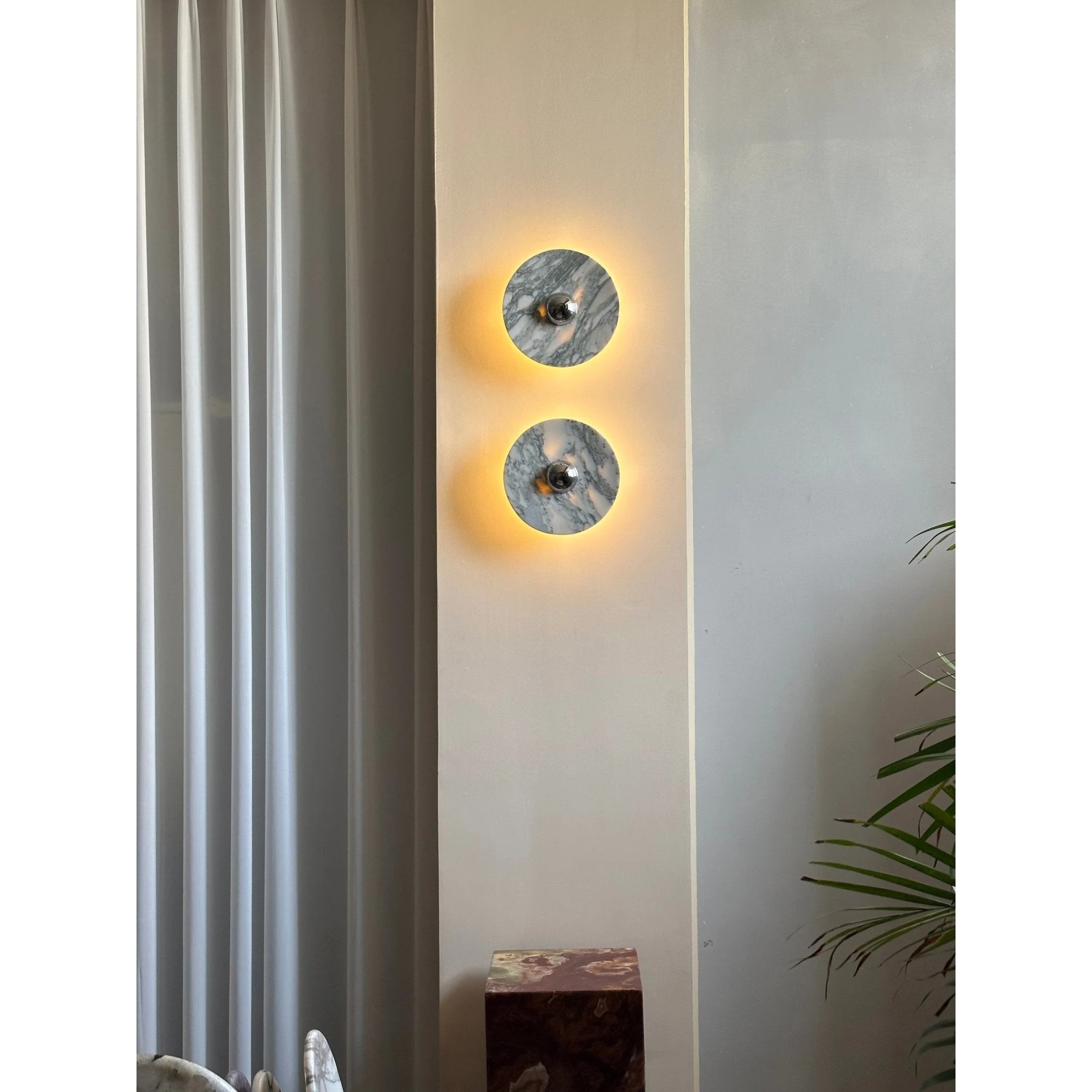 Evthaia Modern Minimalist Marble Wall Lamp - Image 39