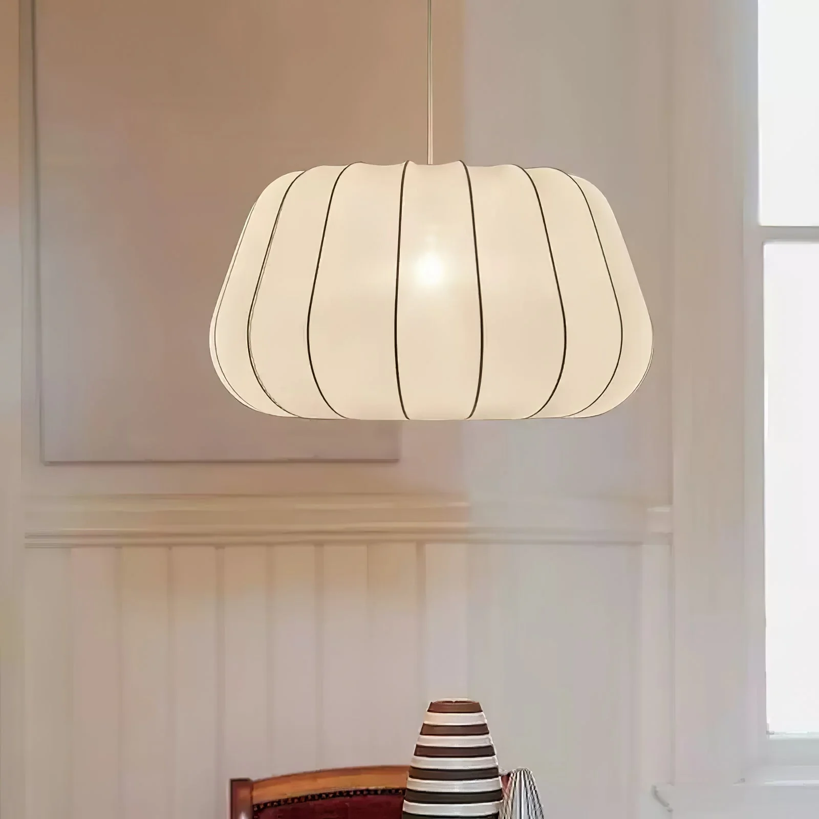 Evvararis Elegance Cloud Fabric Pendant Lamp - Image 11