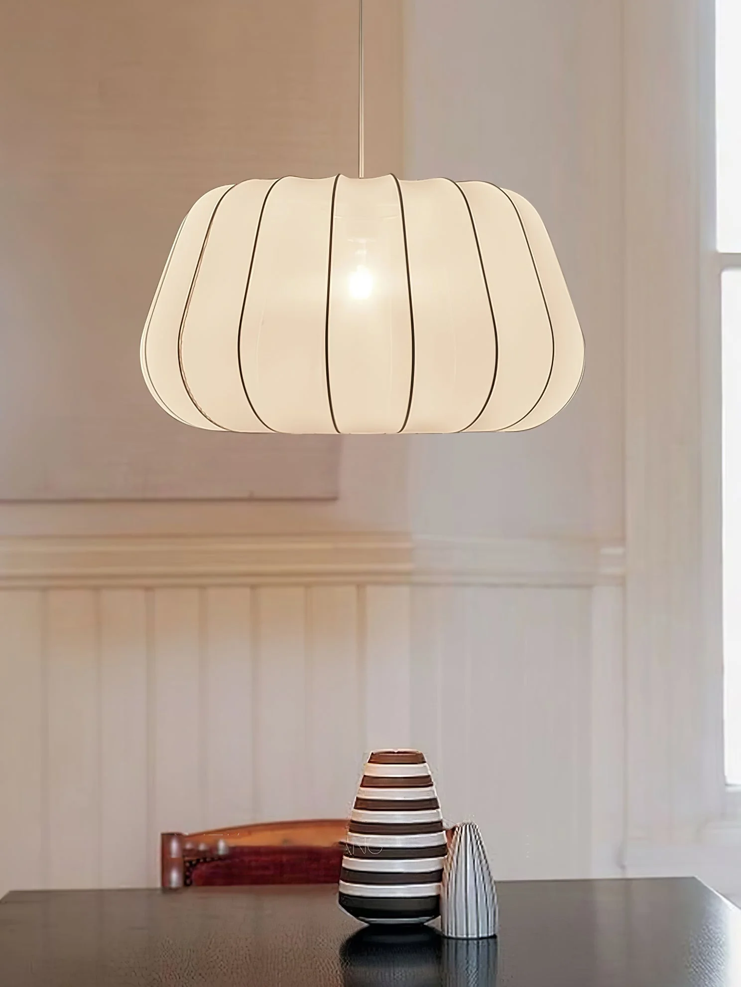 Evvararis Elegance Cloud Fabric Pendant Lamp - Image 2