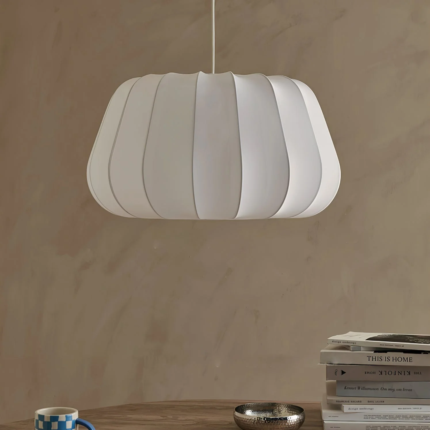 Evvararis Elegance Cloud Fabric Pendant Lamp - Image 5