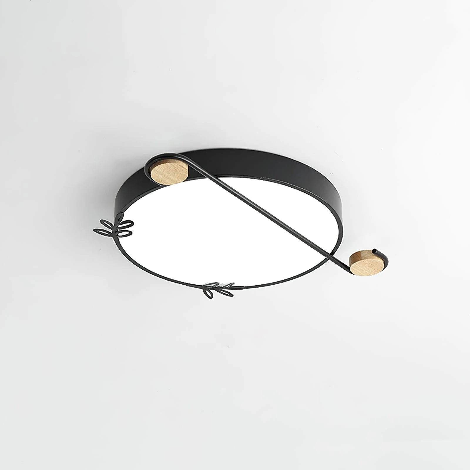 Evzorira Musical Note Art Round Ceiling Lamp - Image 2