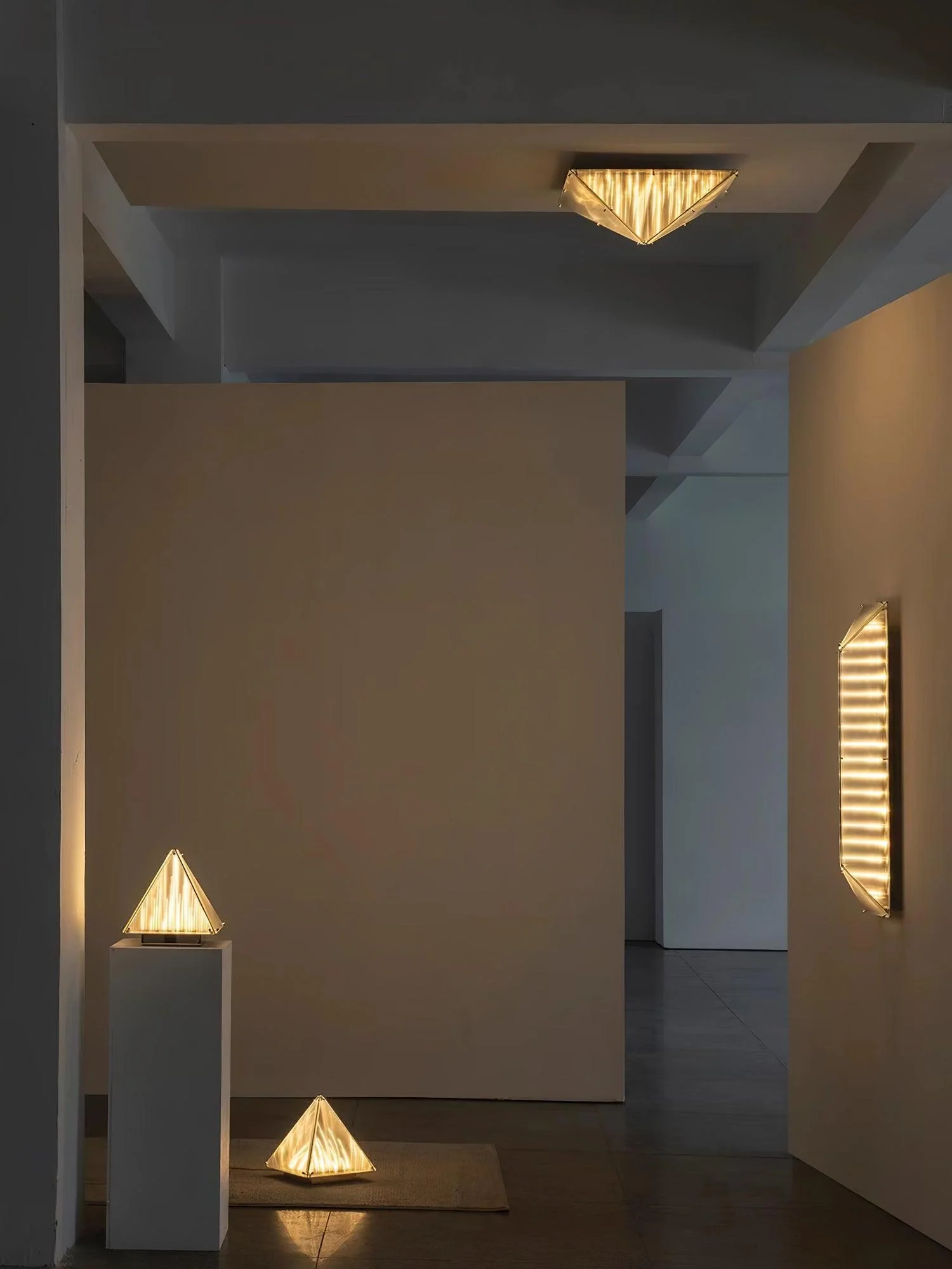 Facet Modern Glass Celing Lamp - Image 13