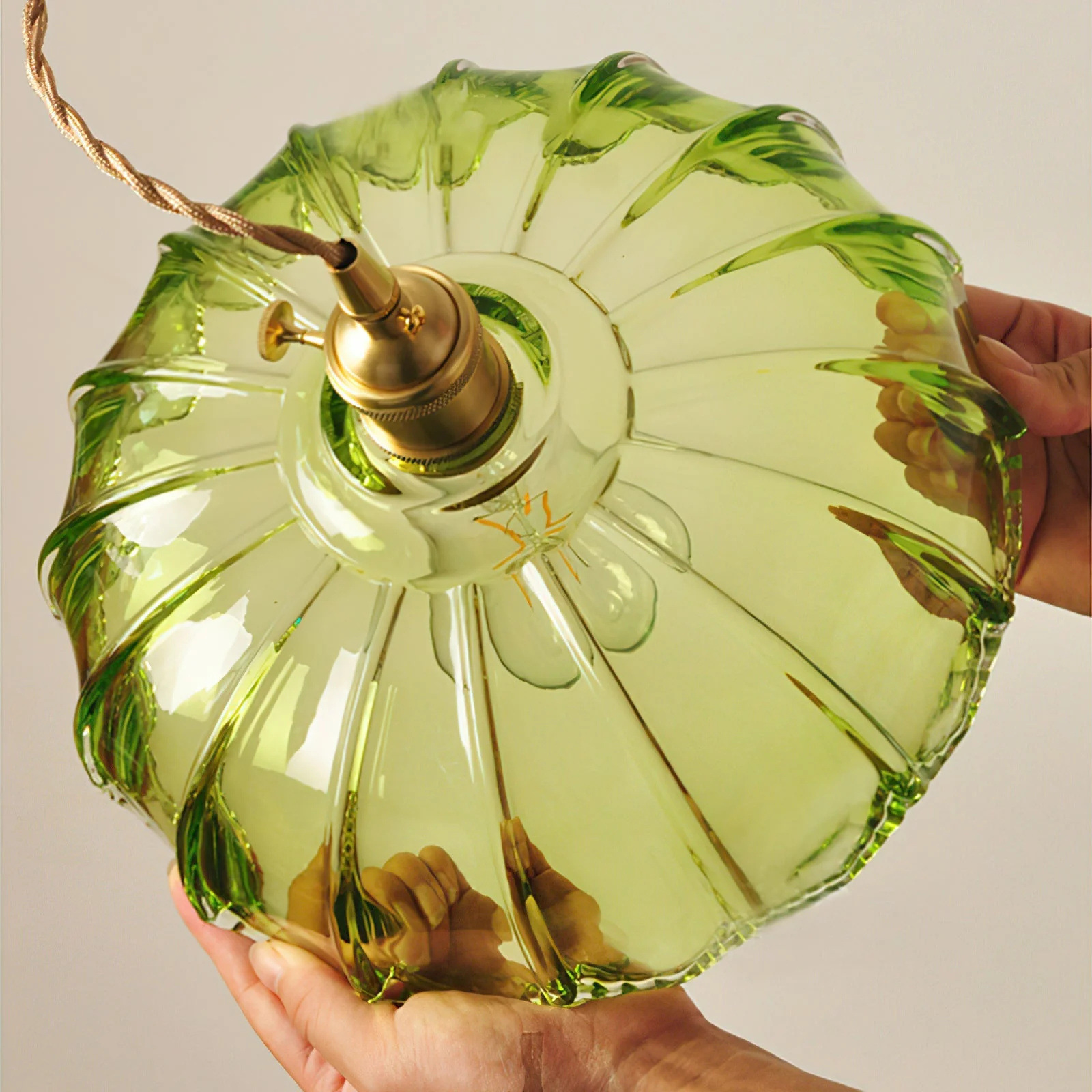 Fay Contemporary Glass Pendant Light - Image 6