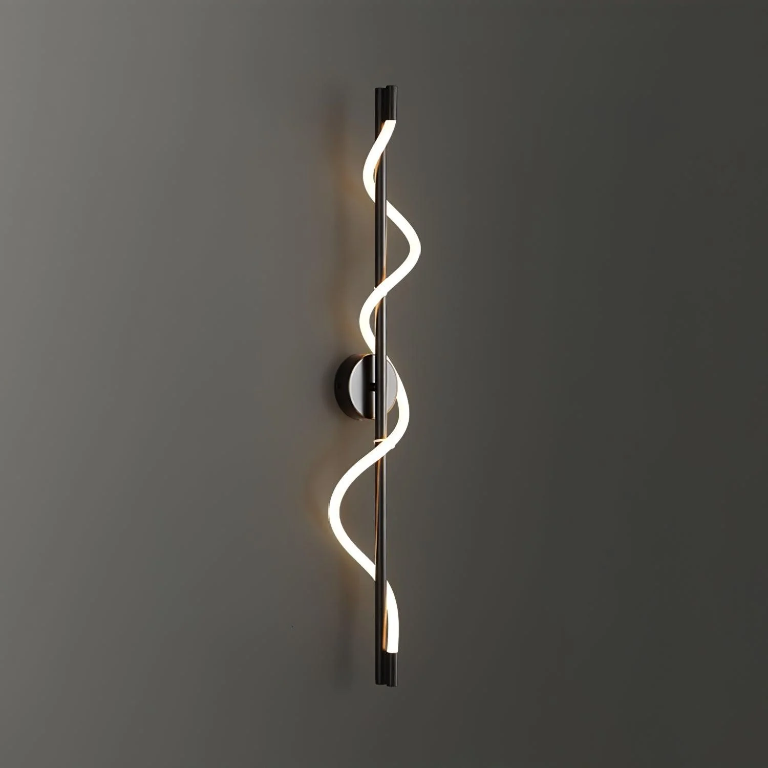 Fidora Sculptural Brass Silicone Wall Lamp - Image 27