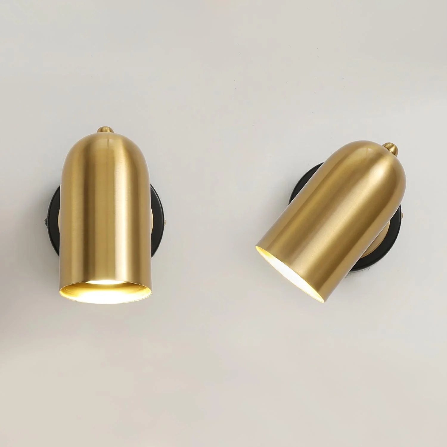 Fighter Modern Minimalist Gold Wall Lamp - Image 4