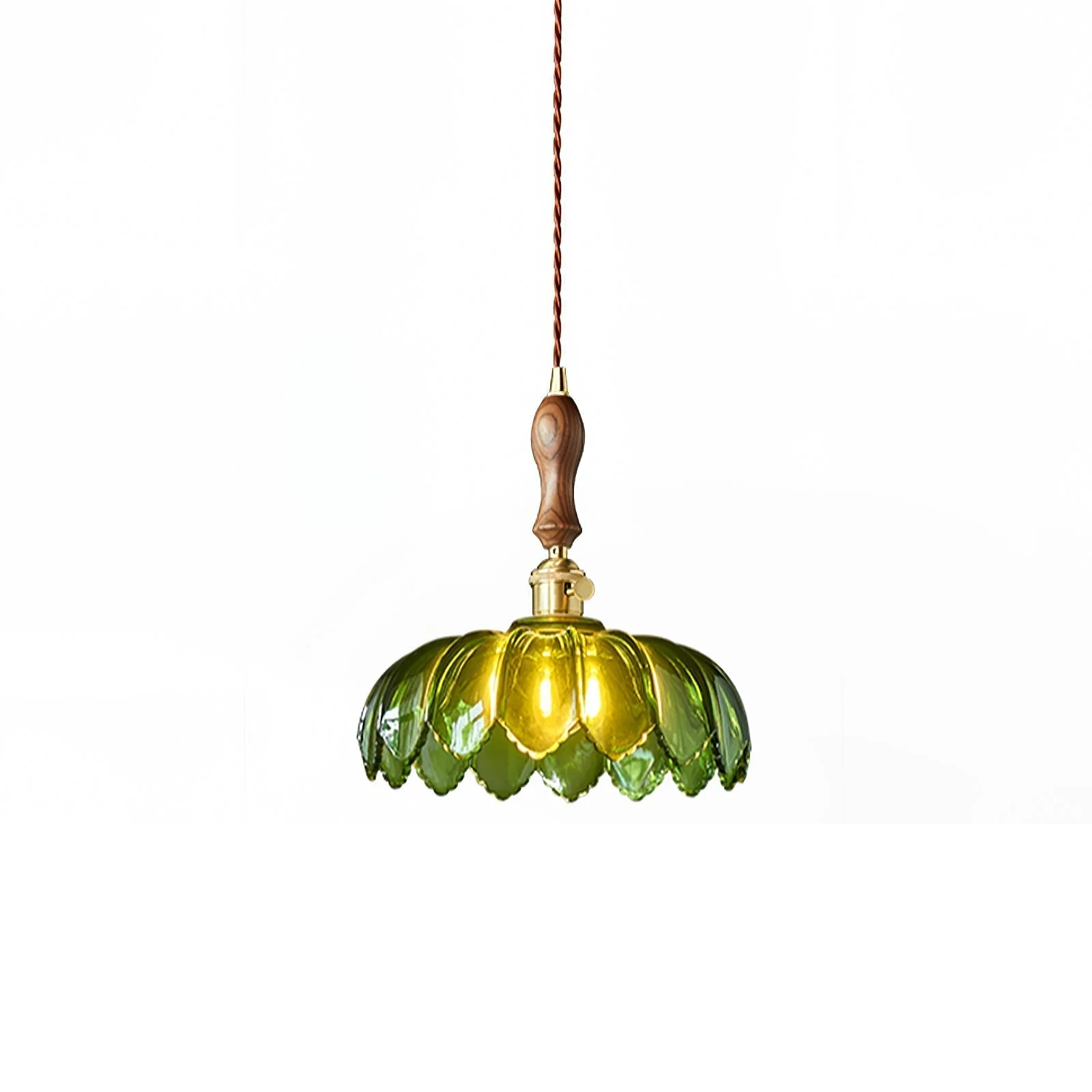 Fioracn Wood Light Luxury Pendant Lamp - Image 16