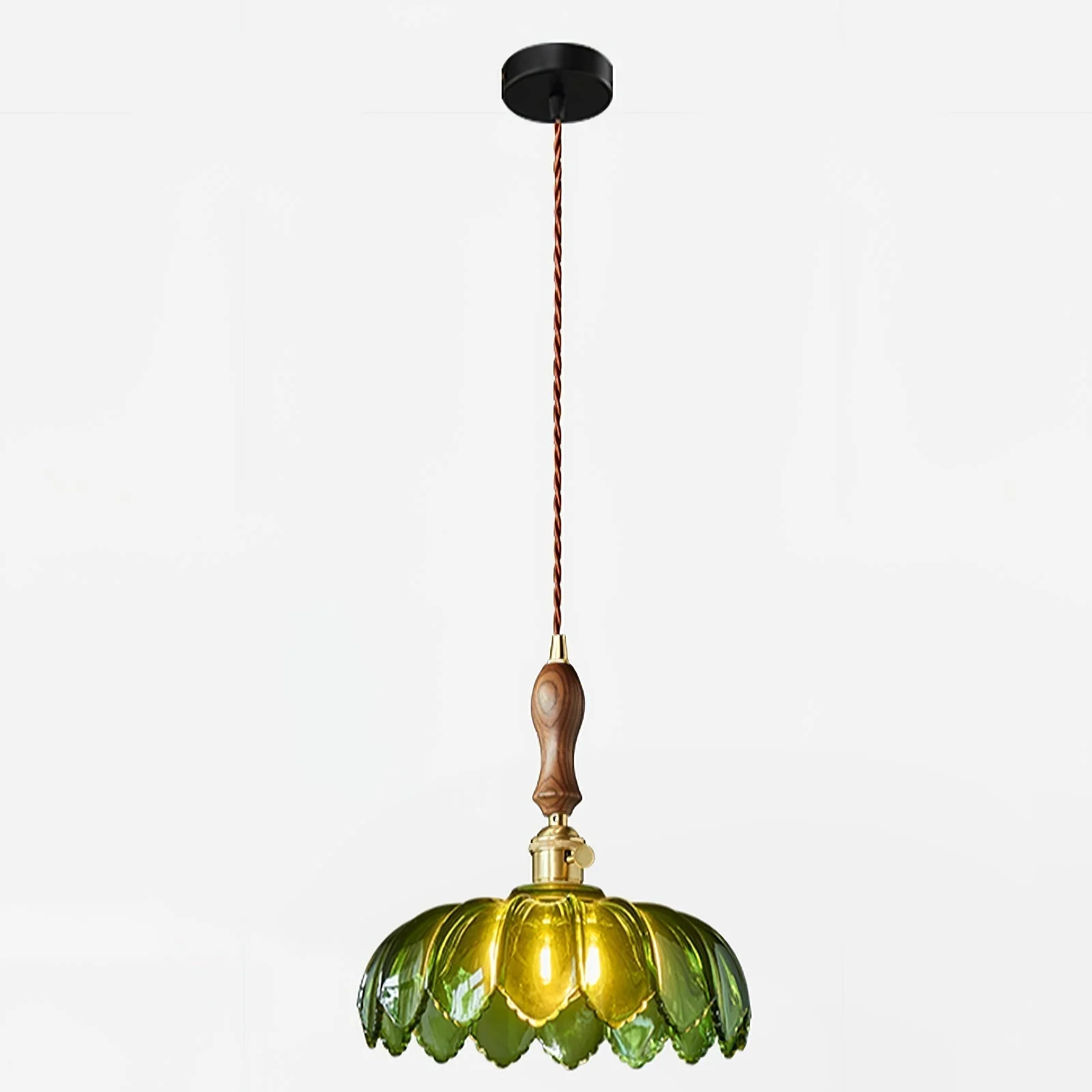 Fioracn Wood Light Luxury Pendant Lamp - Image 19