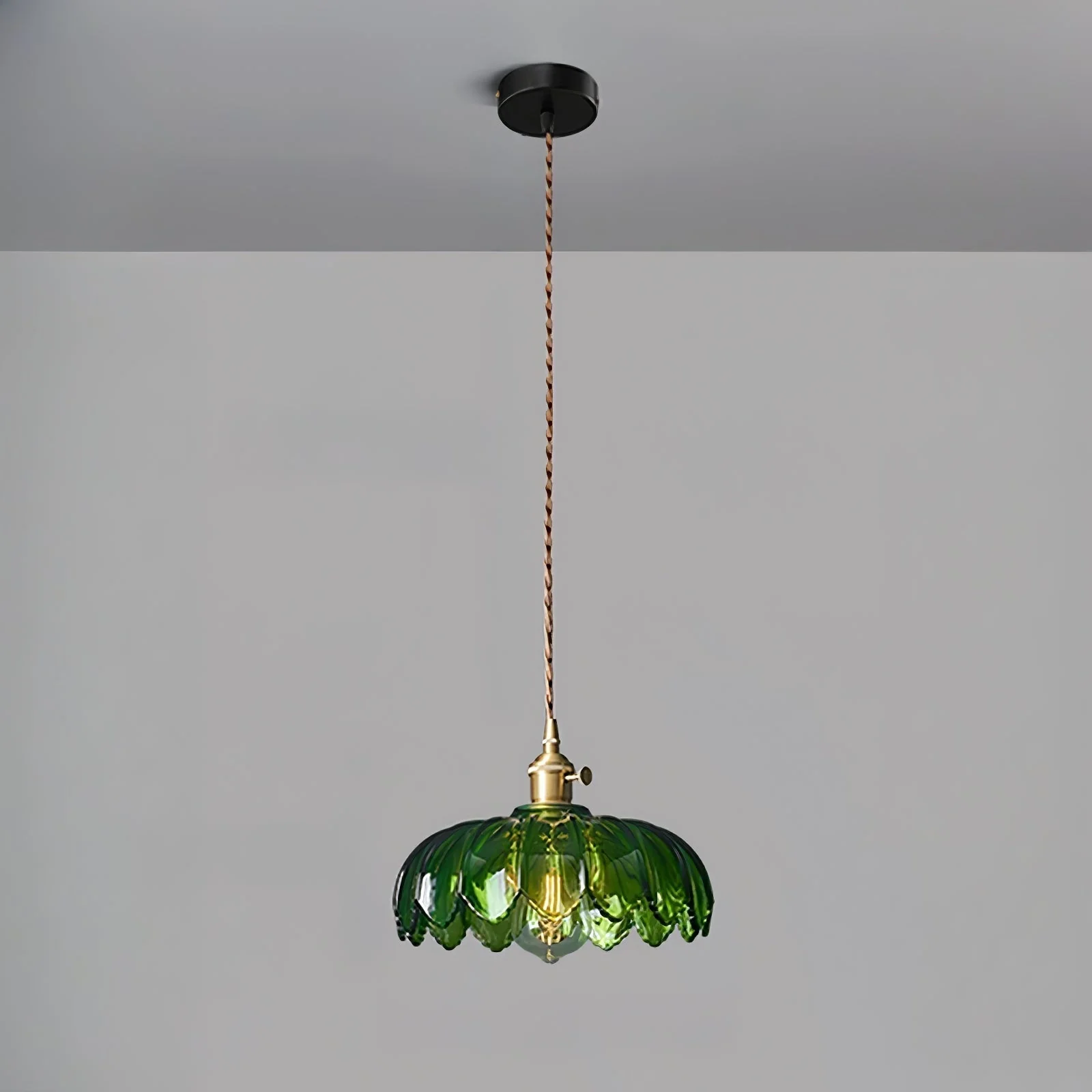 Fioracn Wood Light Luxury Pendant Lamp - Image 2