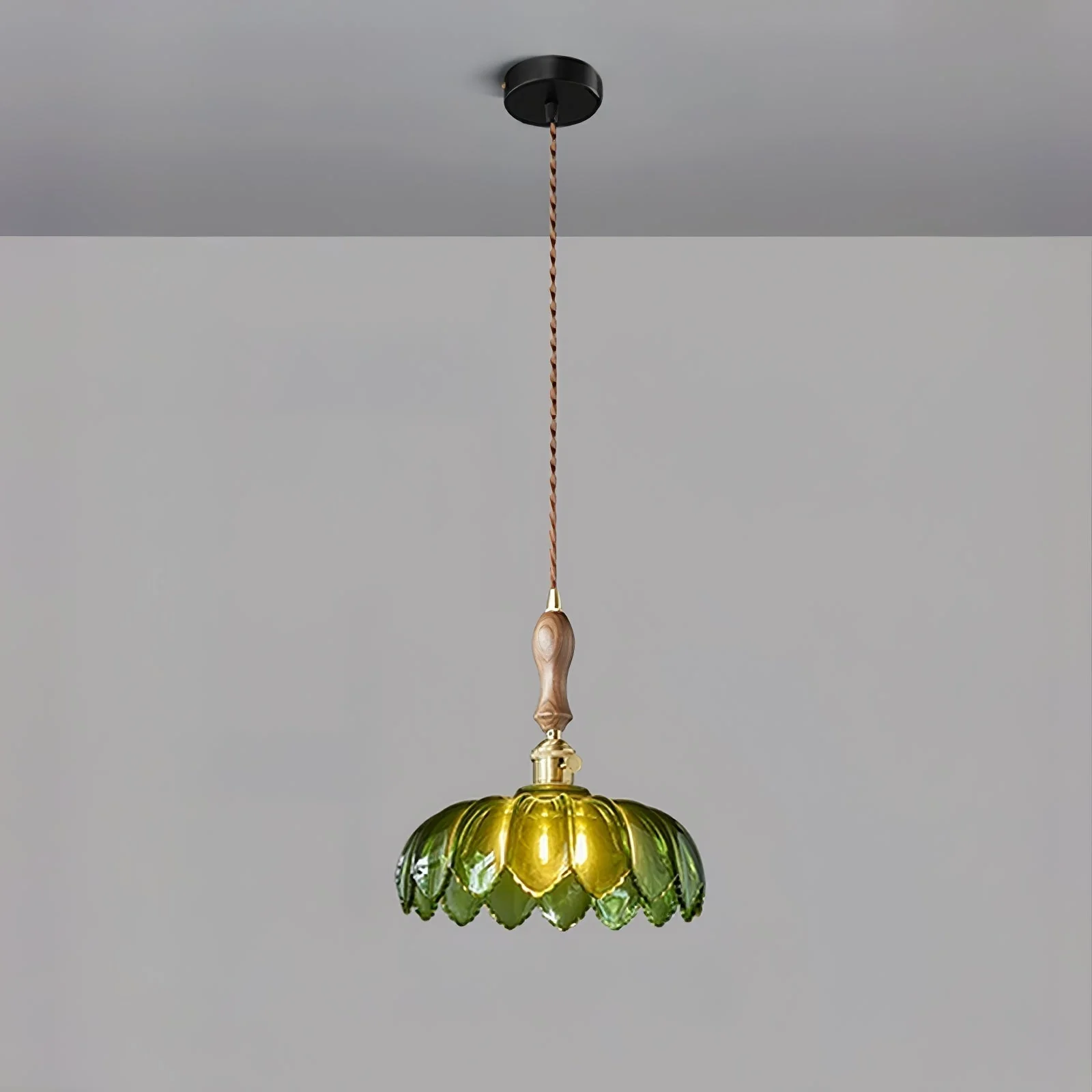 Fioracn Wood Light Luxury Pendant Lamp - Image 20